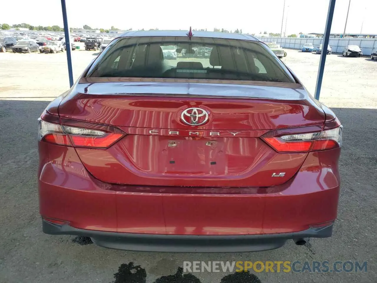 6 fotografías del automóvil dañado 4T1C11AK7NU635907 TOYOTA CAMRY 2022