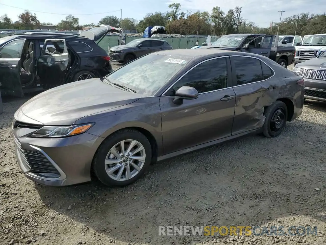 1 fotografías del automóvil dañado 4T1C11AK7NU657728 TOYOTA CAMRY 2022