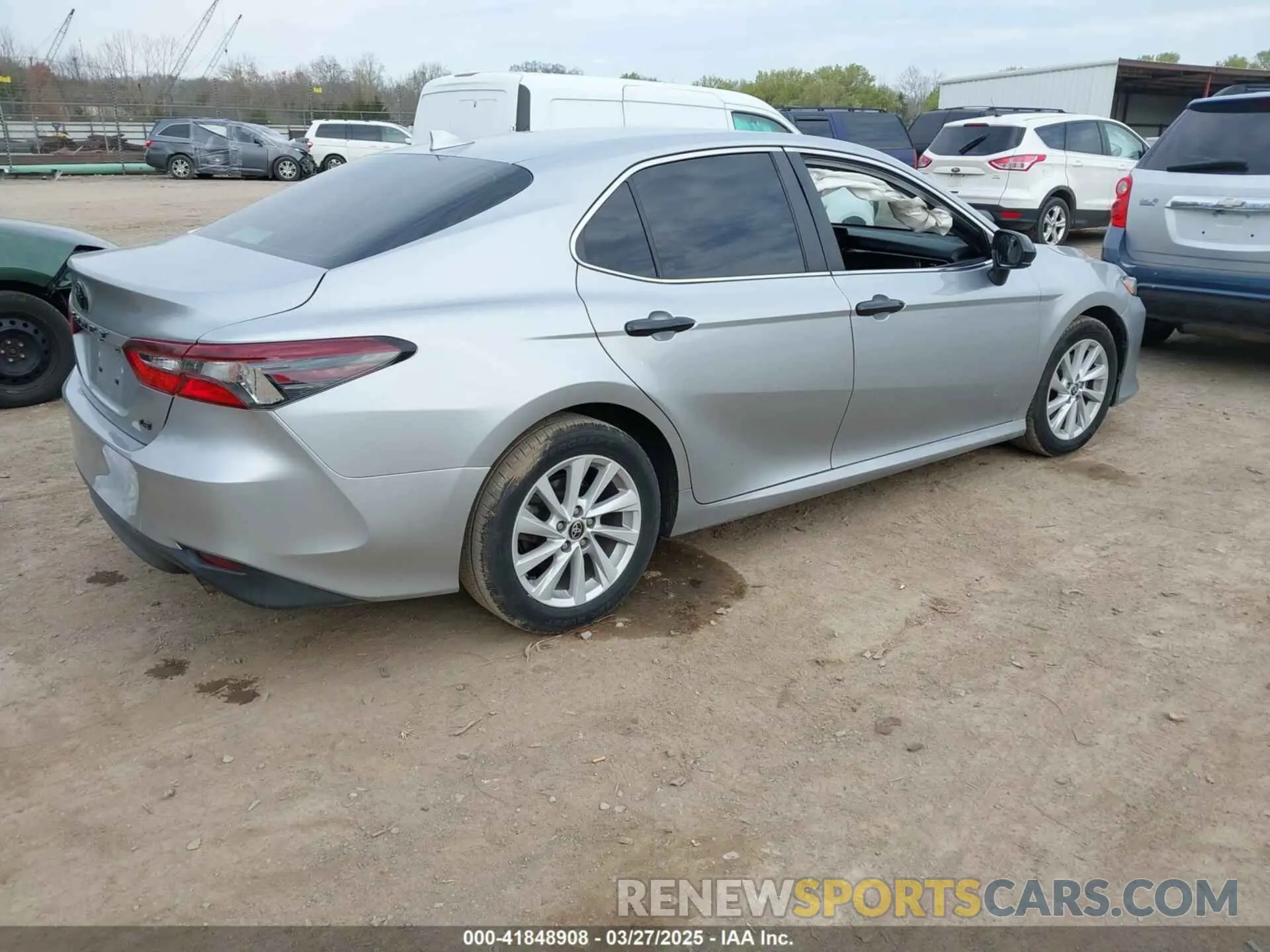 4 fotografías del automóvil dañado 4T1C11AK7NU664517 TOYOTA CAMRY 2022