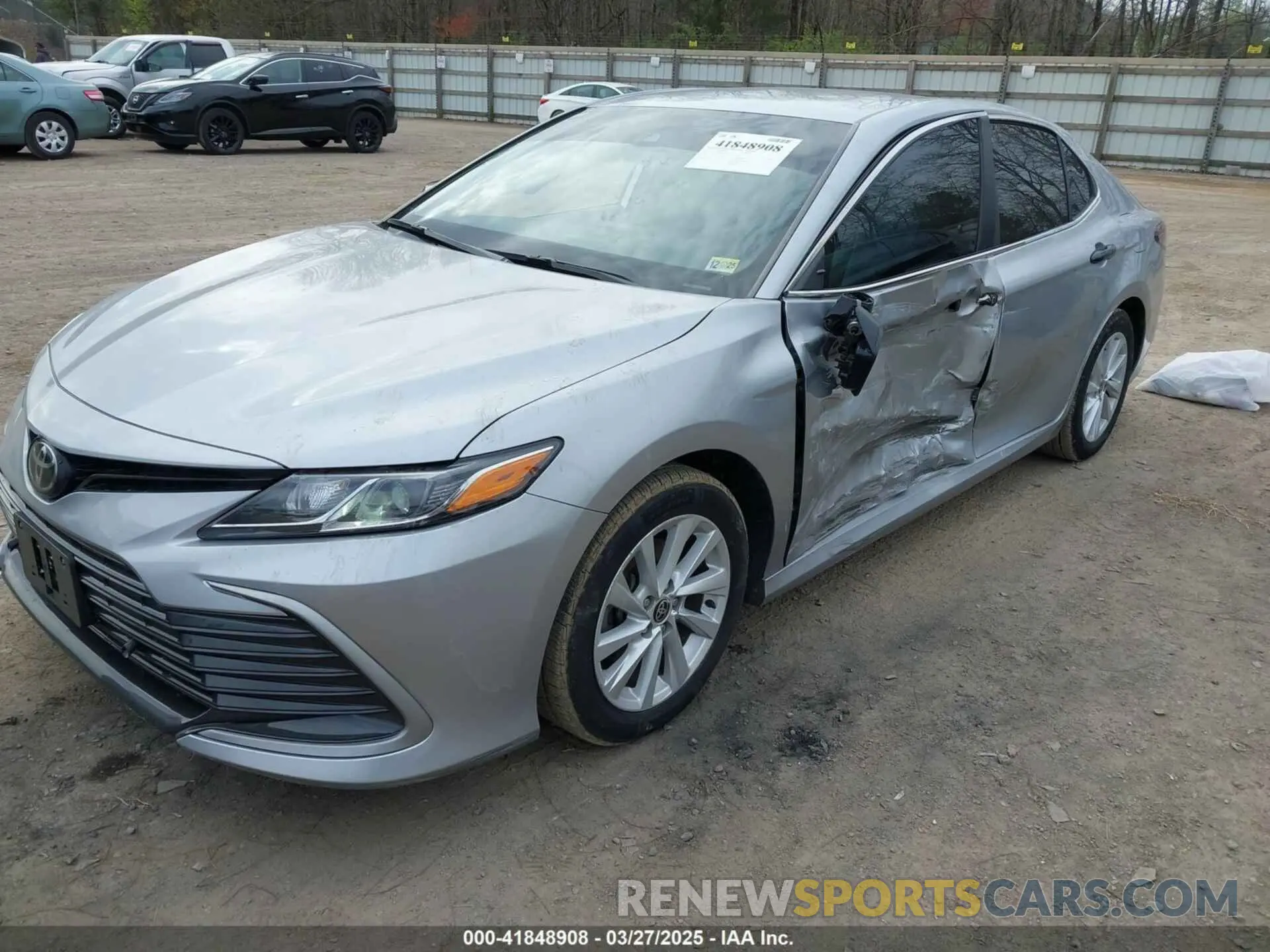6 fotografías del automóvil dañado 4T1C11AK7NU664517 TOYOTA CAMRY 2022