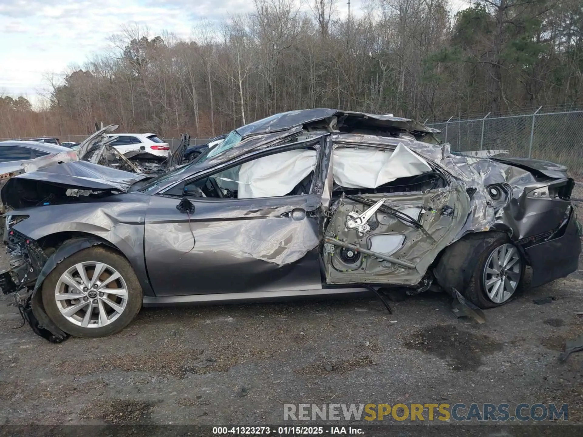 6 fotografías del automóvil dañado 4T1C11AK7NU679728 TOYOTA CAMRY 2022