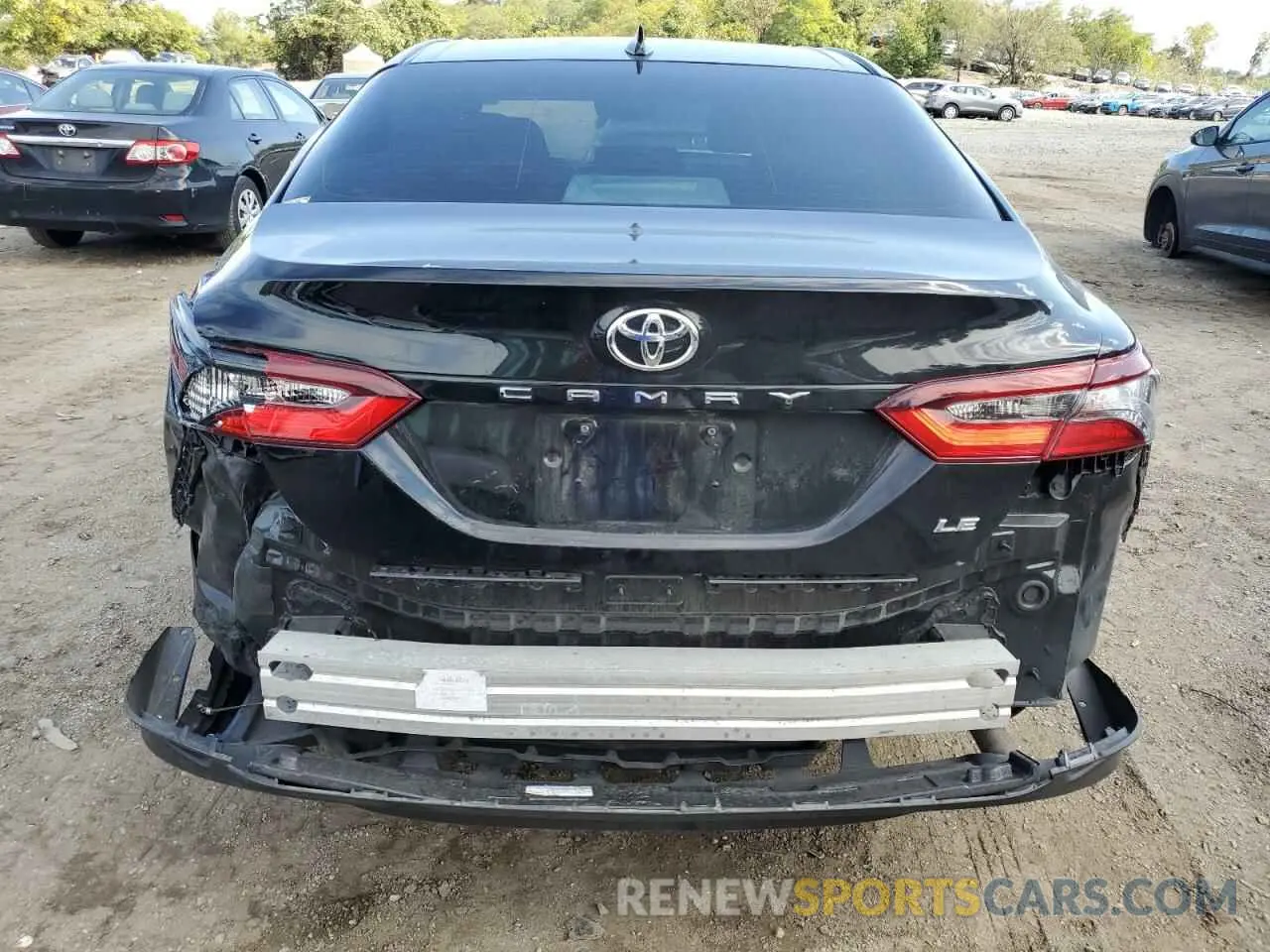6 fotografías del automóvil dañado 4T1C11AK7NU691152 TOYOTA CAMRY 2022
