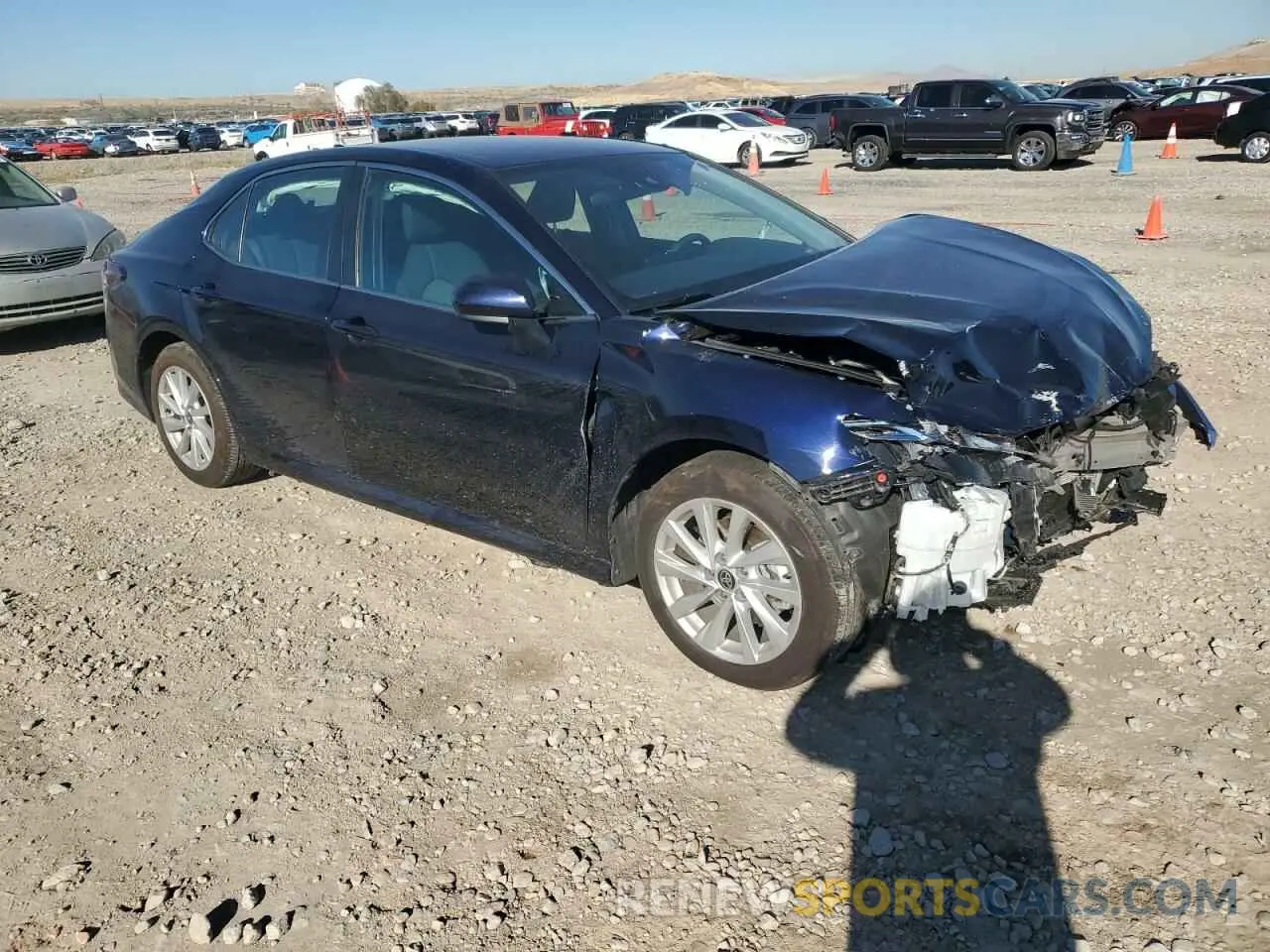 4 fotografías del automóvil dañado 4T1C11AK7NU697811 TOYOTA CAMRY 2022