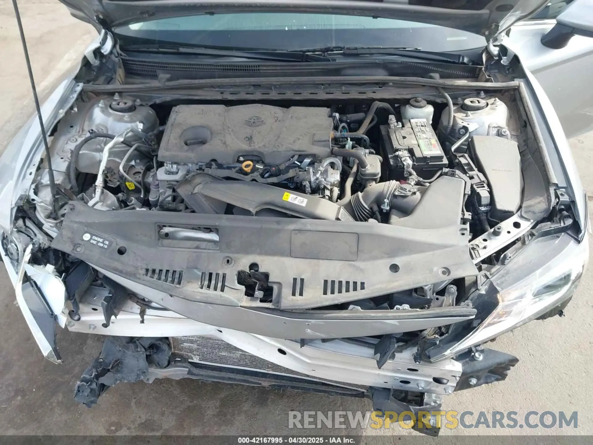 10 fotografías del automóvil dañado 4T1C11AK8NU649637 TOYOTA CAMRY 2022