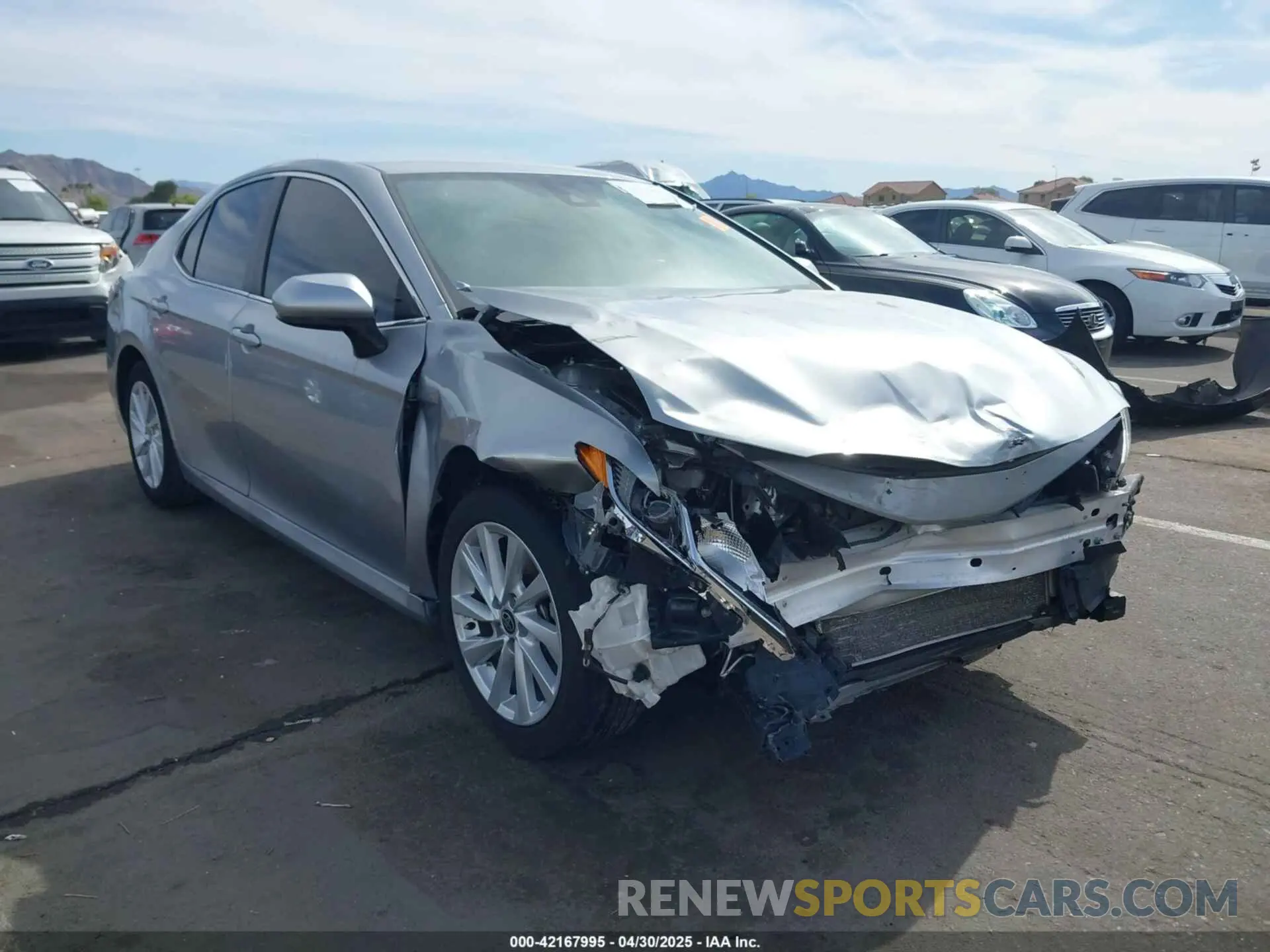 6 fotografías del automóvil dañado 4T1C11AK8NU649637 TOYOTA CAMRY 2022