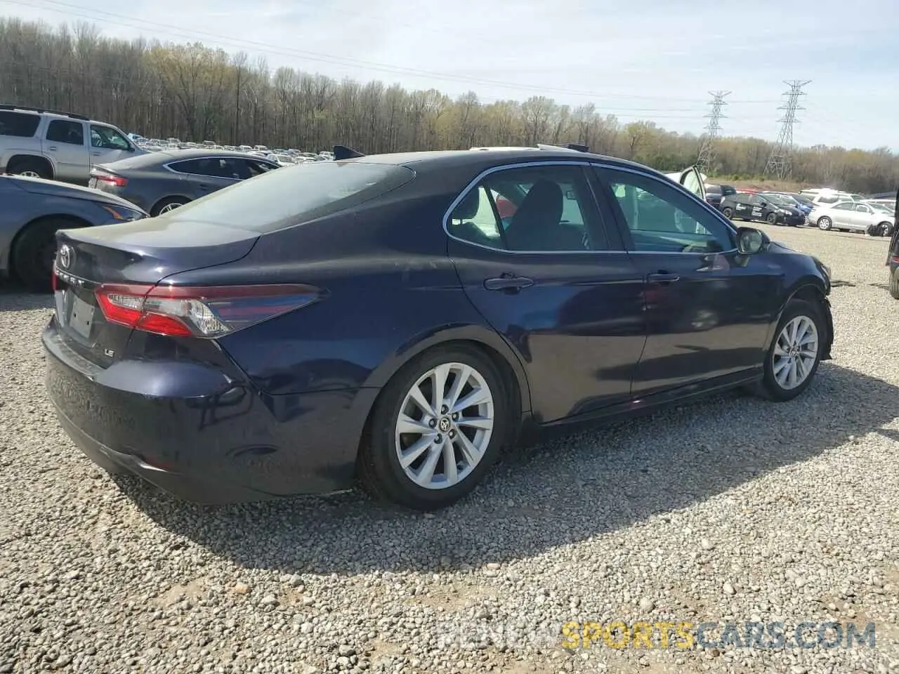 3 fotografías del automóvil dañado 4T1C11AK8NU661724 TOYOTA CAMRY 2022