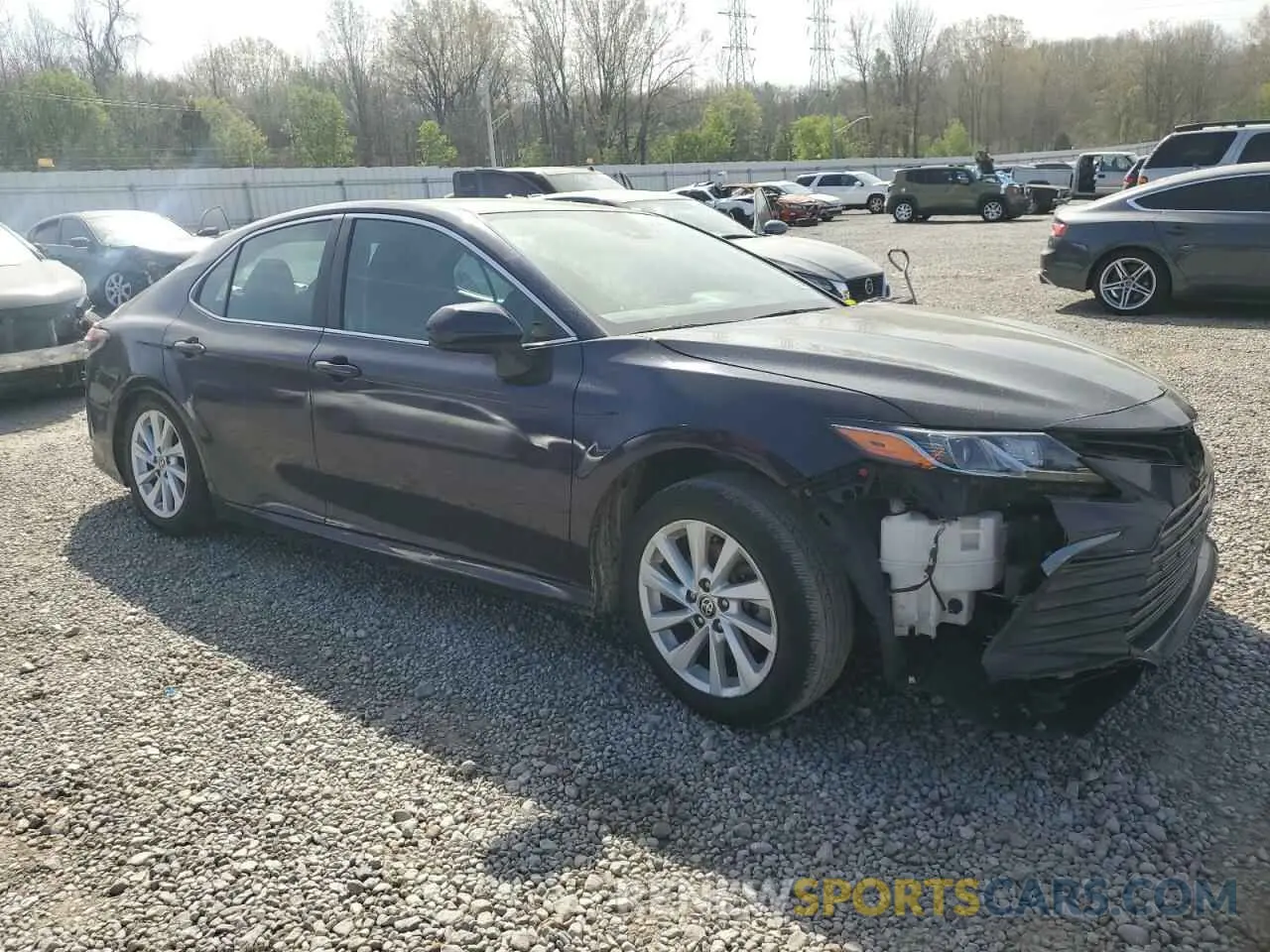 4 fotografías del automóvil dañado 4T1C11AK8NU661724 TOYOTA CAMRY 2022