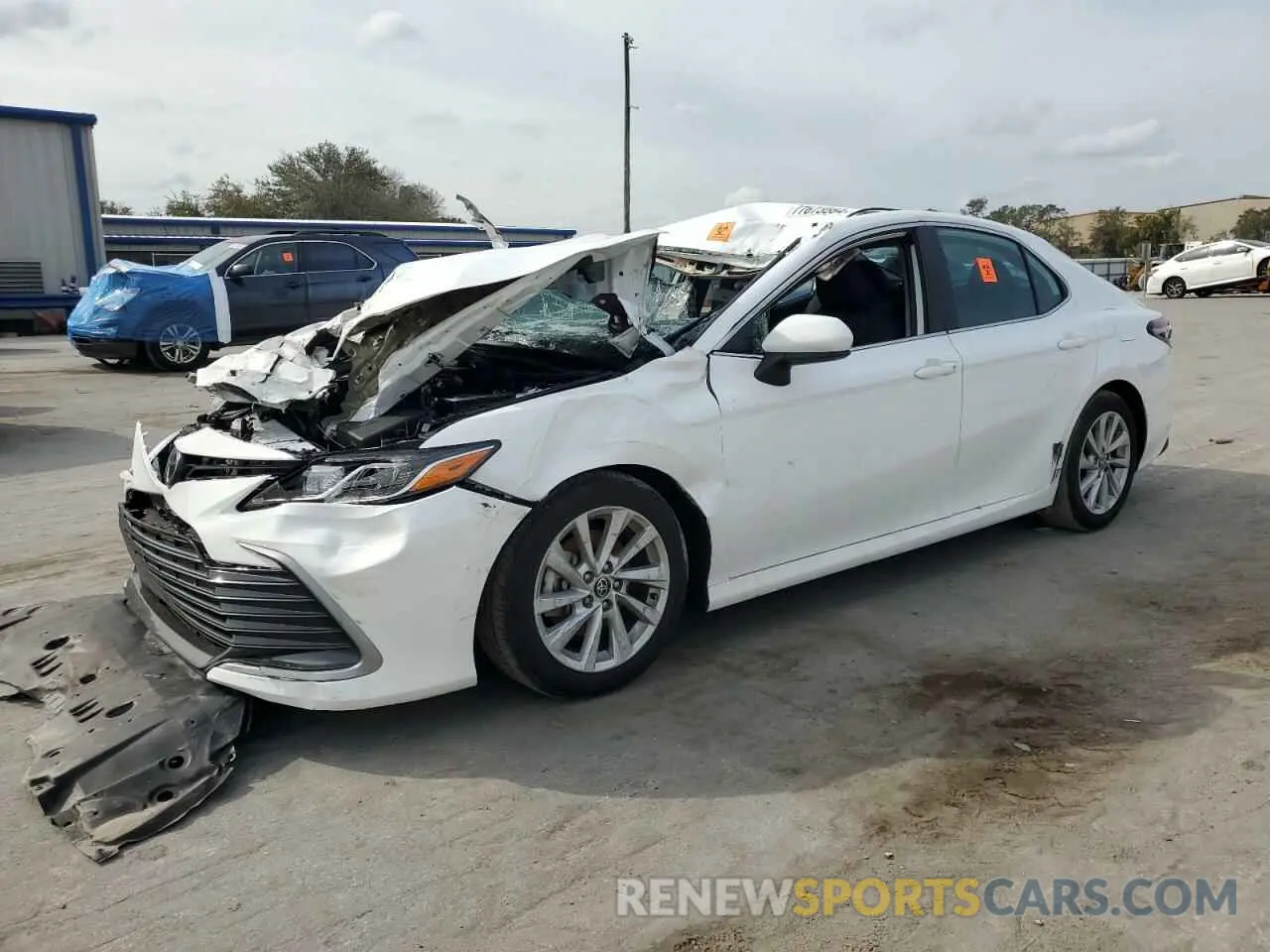 1 fotografías del automóvil dañado 4T1C11AK8NU674179 TOYOTA CAMRY 2022