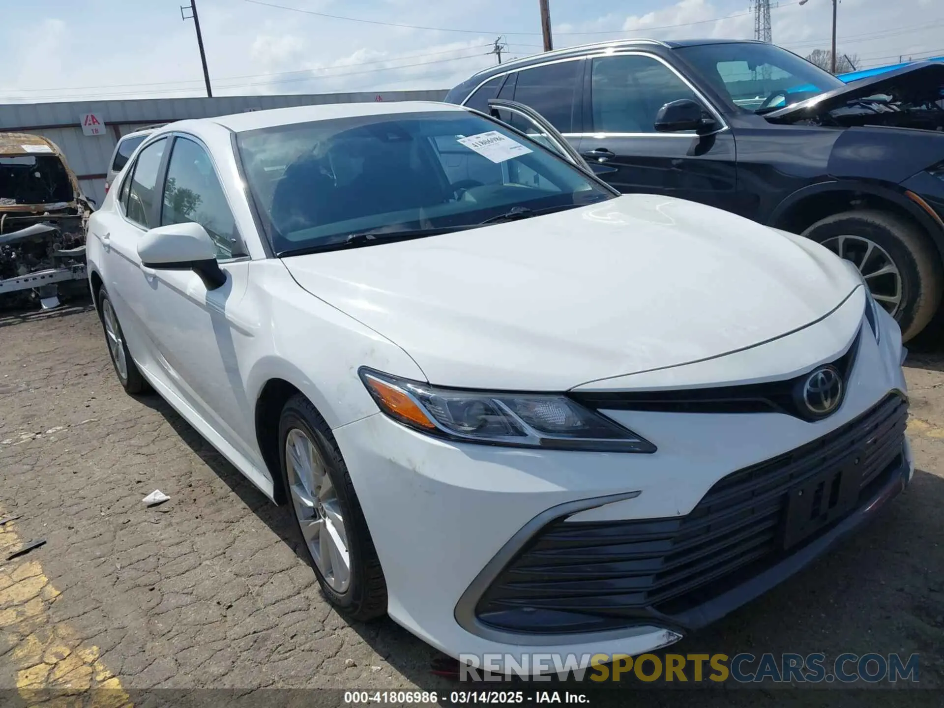 1 fotografías del automóvil dañado 4T1C11AK8NU684582 TOYOTA CAMRY 2022