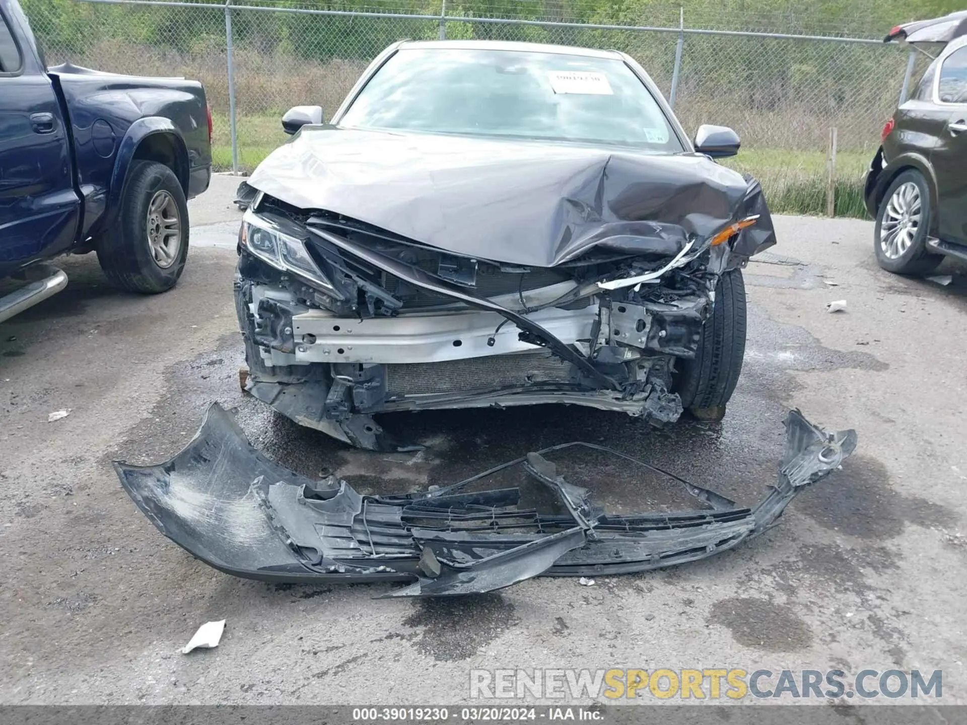 12 fotografías del automóvil dañado 4T1C11AK8NU688874 TOYOTA CAMRY 2022