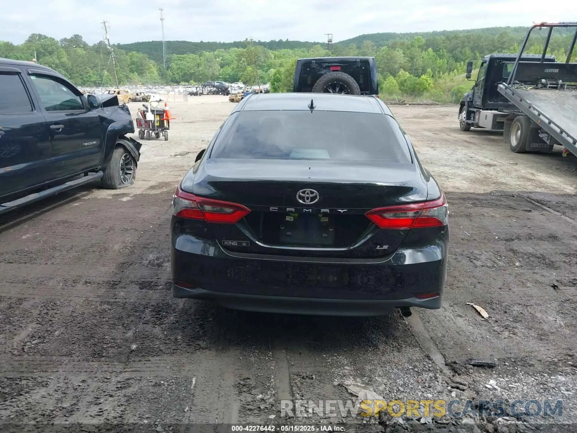 17 fotografías del automóvil dañado 4T1C11AK8NU716222 TOYOTA CAMRY 2022