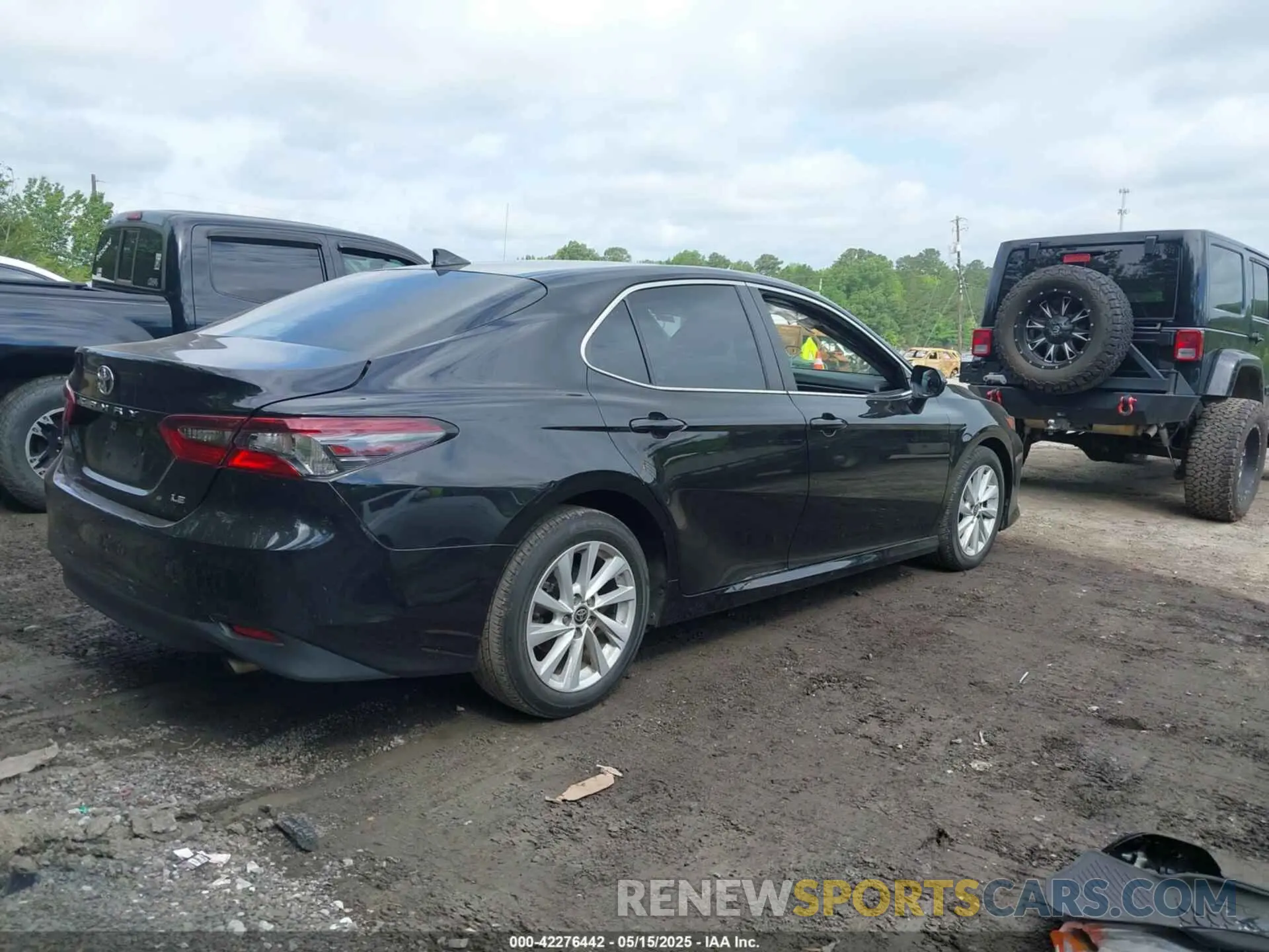 4 fotografías del automóvil dañado 4T1C11AK8NU716222 TOYOTA CAMRY 2022
