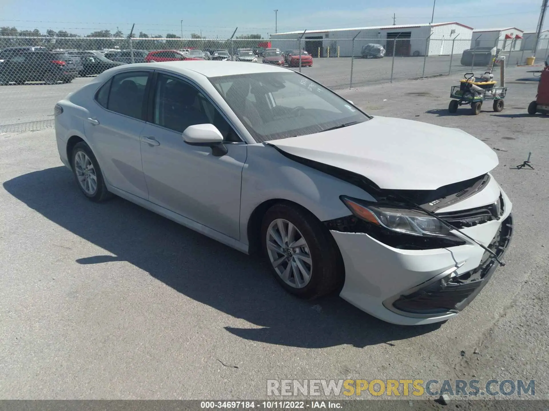 1 fotografías del automóvil dañado 4T1C11AK9NU007945 TOYOTA CAMRY 2022