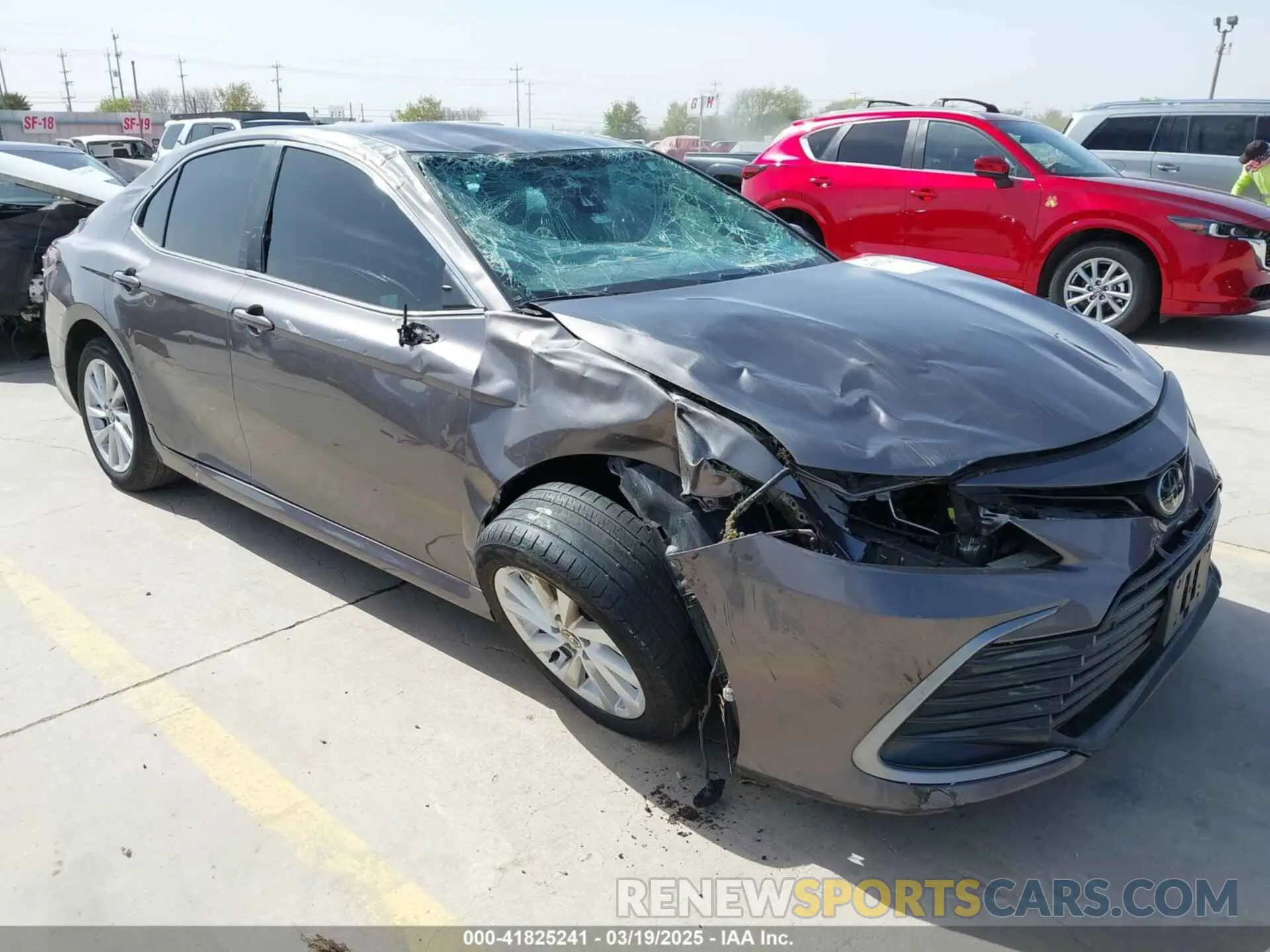 1 fotografías del automóvil dañado 4T1C11AK9NU046857 TOYOTA CAMRY 2022