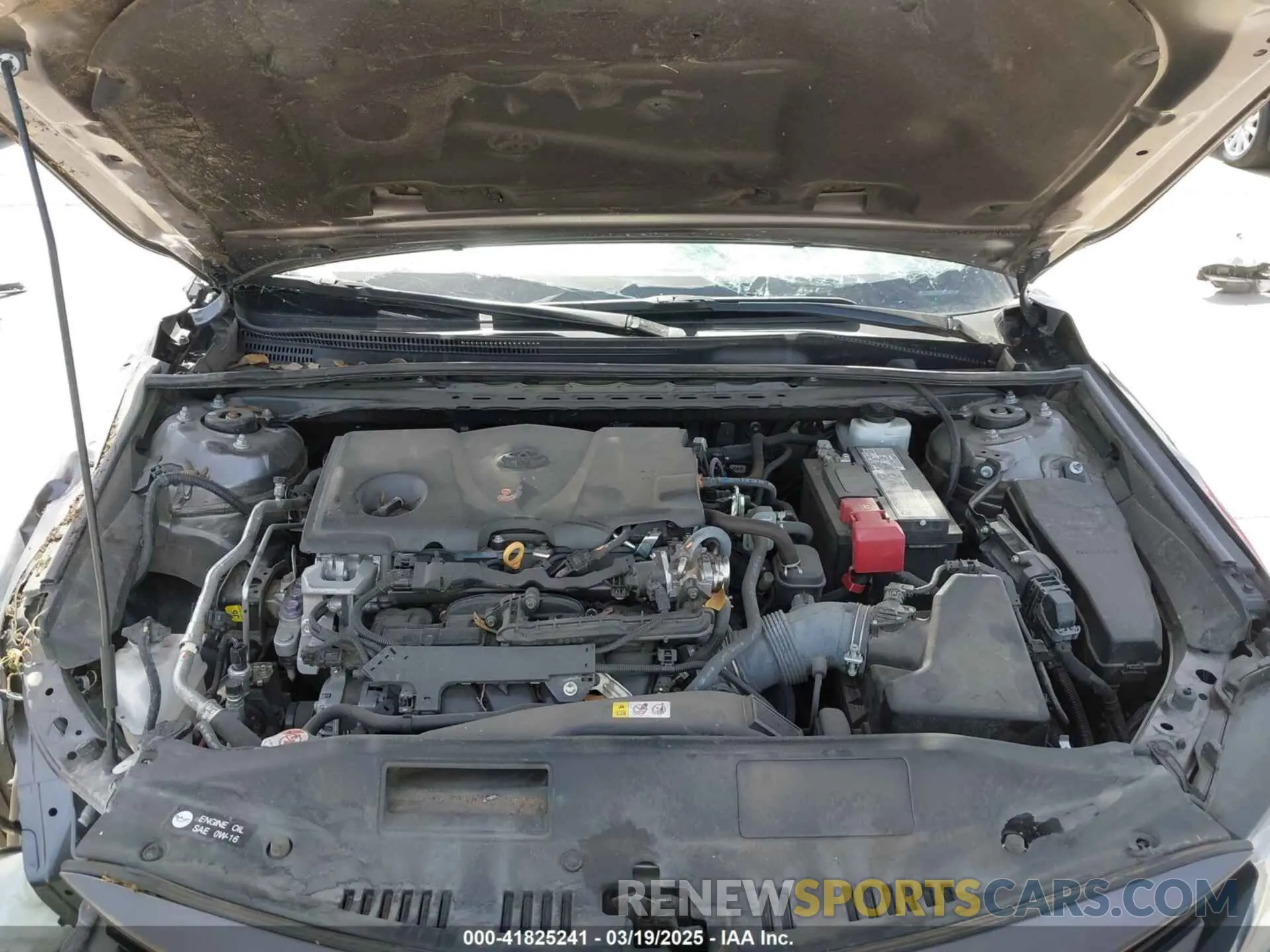 10 fotografías del automóvil dañado 4T1C11AK9NU046857 TOYOTA CAMRY 2022