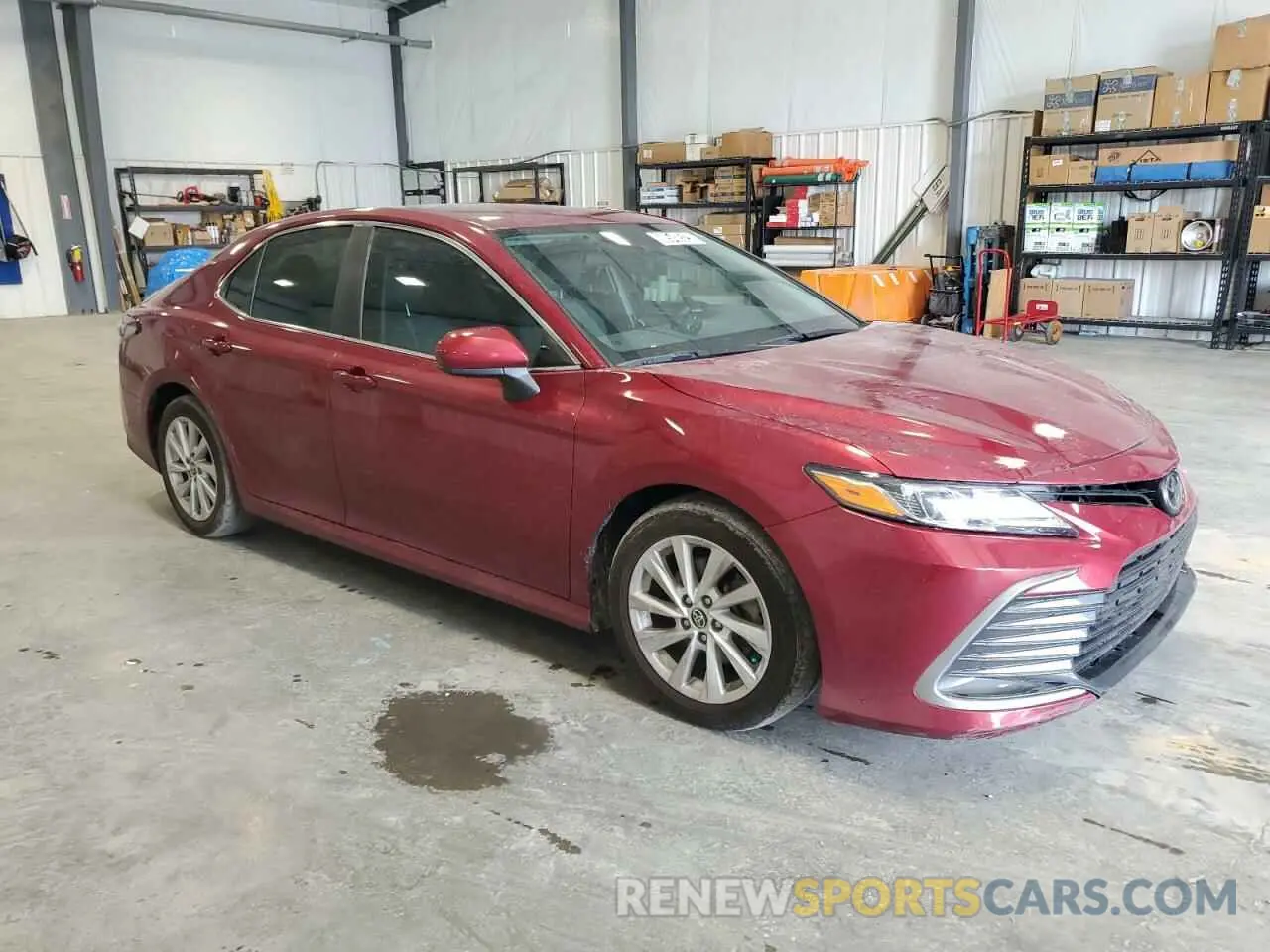4 fotografías del automóvil dañado 4T1C11AK9NU054313 TOYOTA CAMRY 2022