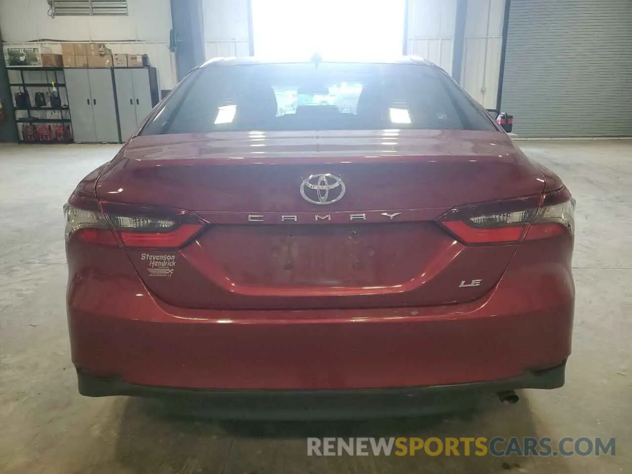 6 fotografías del automóvil dañado 4T1C11AK9NU054313 TOYOTA CAMRY 2022