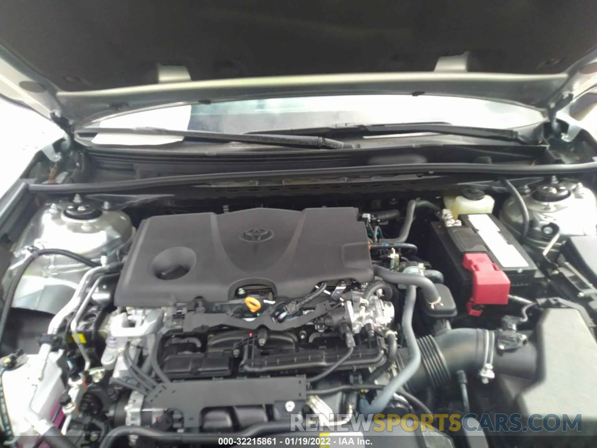 10 fotografías del automóvil dañado 4T1C11AK9NU646164 TOYOTA CAMRY 2022