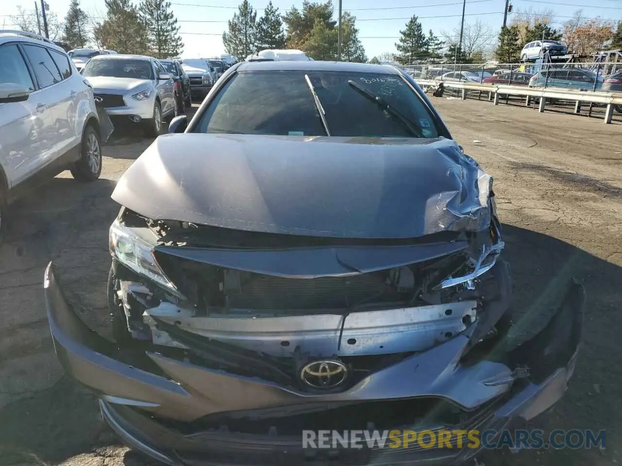 5 fotografías del automóvil dañado 4T1C11AK9NU653194 TOYOTA CAMRY 2022