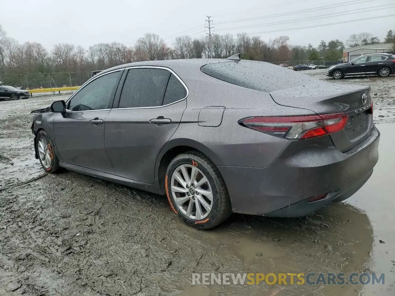 2 fotografías del automóvil dañado 4T1C11AK9NU658069 TOYOTA CAMRY 2022