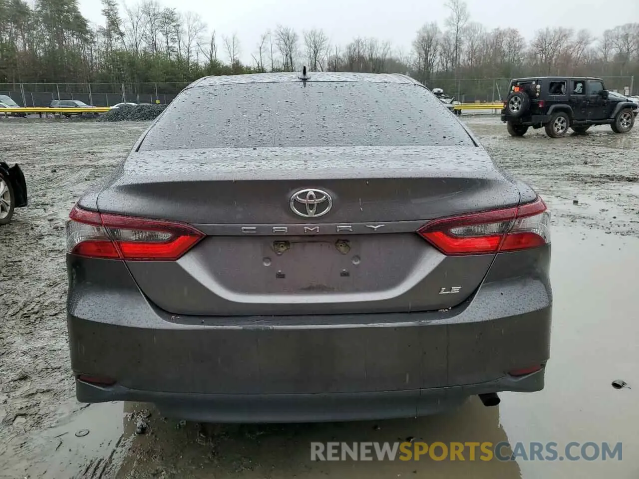 6 fotografías del automóvil dañado 4T1C11AK9NU658069 TOYOTA CAMRY 2022