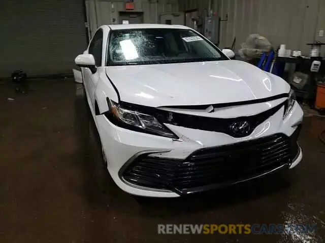 14 fotografías del automóvil dañado 4T1C11AK9NU660386 TOYOTA CAMRY 2022