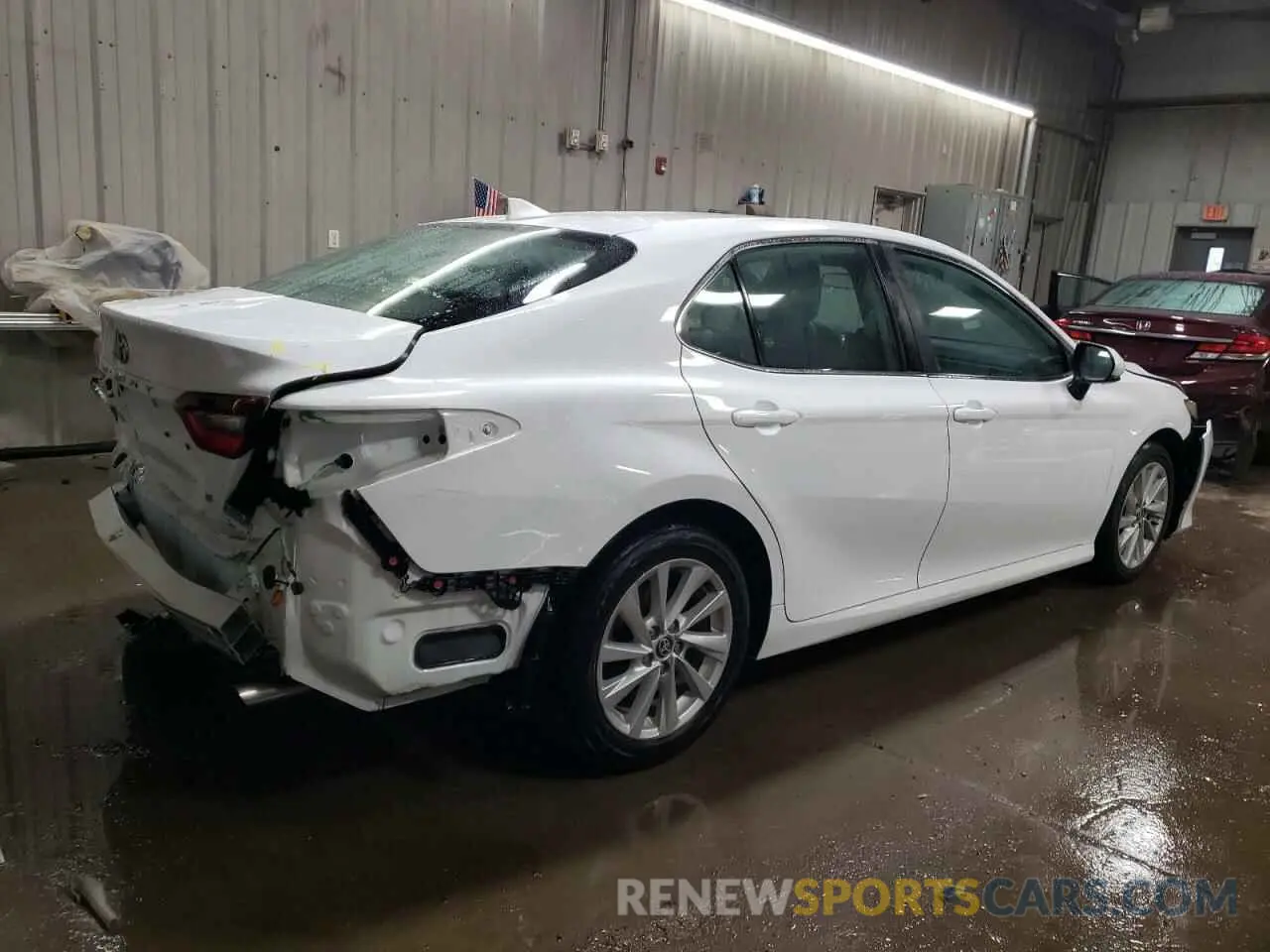 3 fotografías del automóvil dañado 4T1C11AK9NU660386 TOYOTA CAMRY 2022