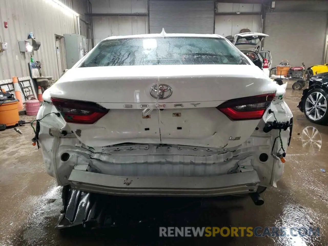 6 fotografías del automóvil dañado 4T1C11AK9NU660386 TOYOTA CAMRY 2022