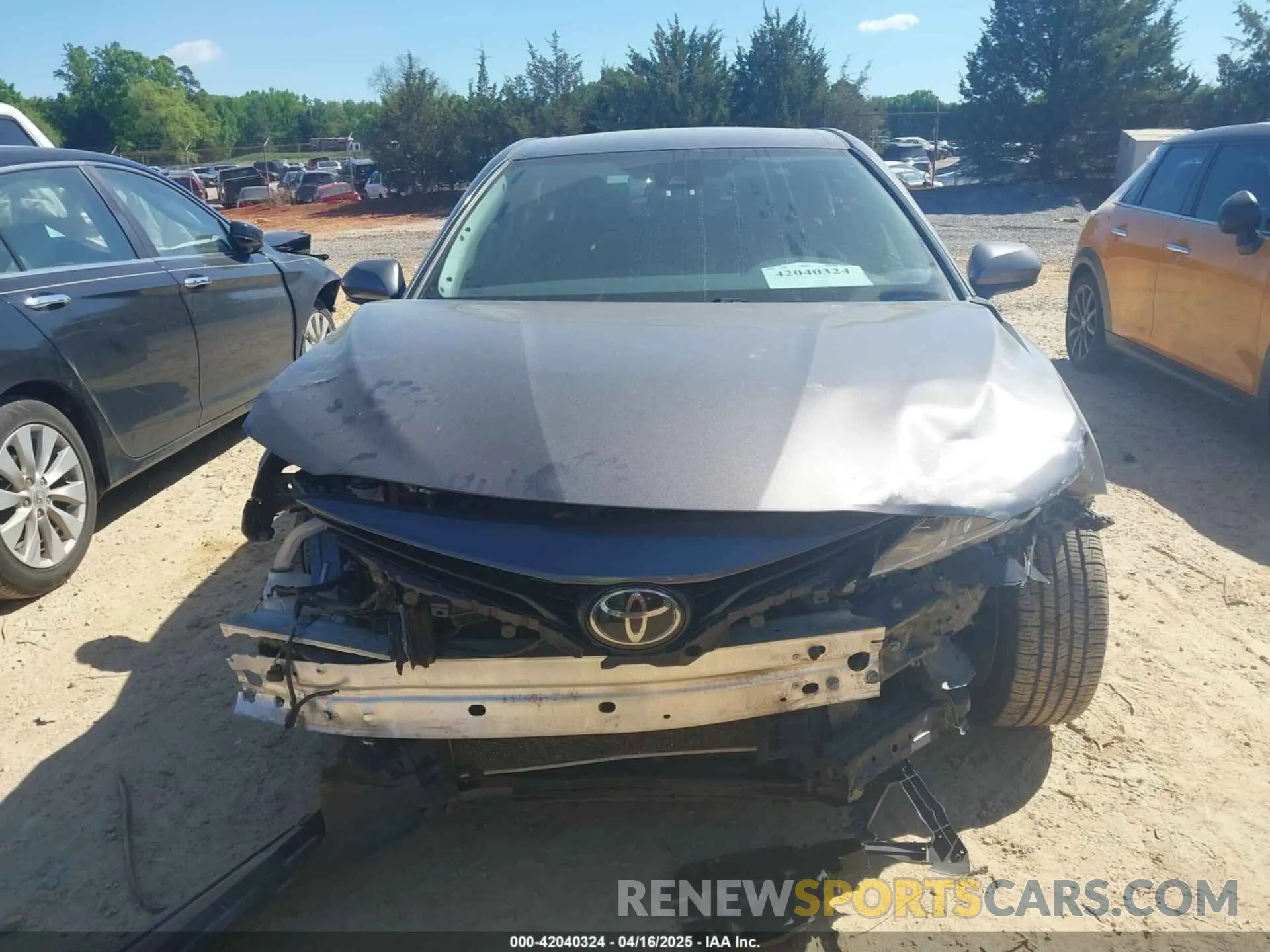 12 fotografías del automóvil dañado 4T1C11AK9NU667533 TOYOTA CAMRY 2022