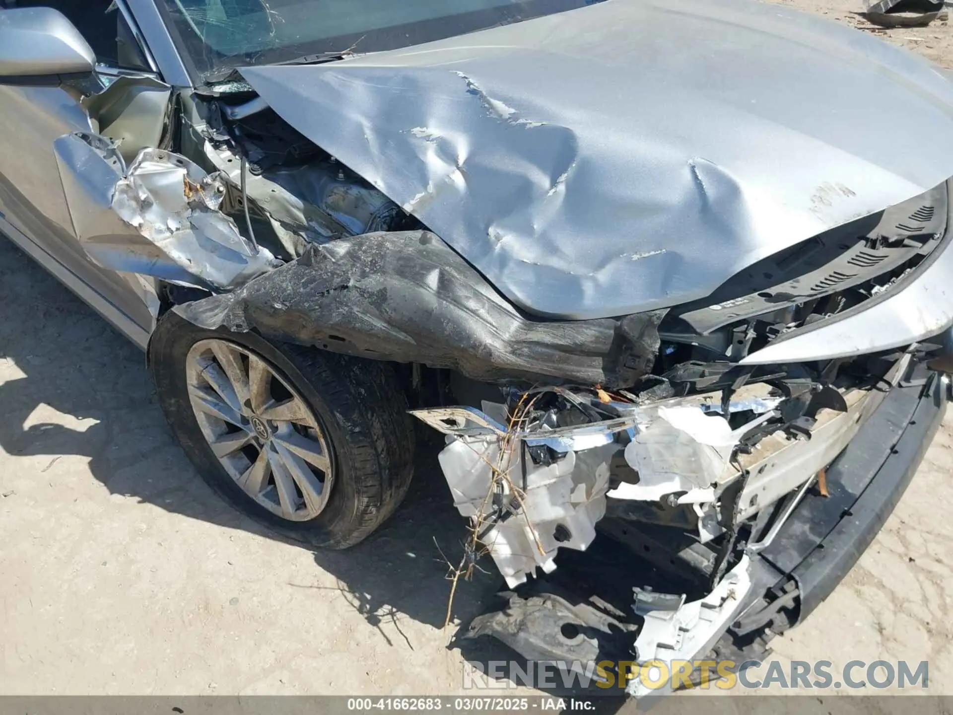 6 fotografías del automóvil dañado 4T1C11AK9NU695736 TOYOTA CAMRY 2022