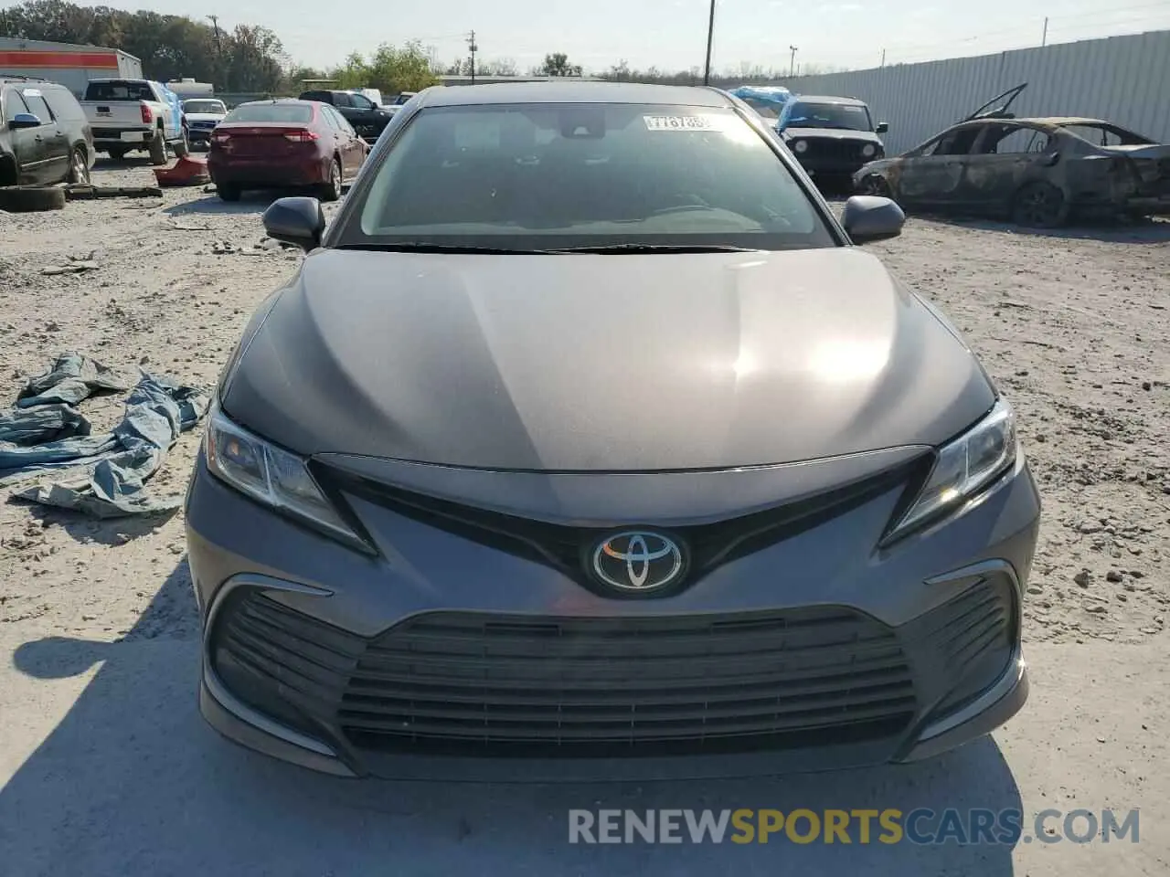 5 fotografías del automóvil dañado 4T1C11AK9NU717024 TOYOTA CAMRY 2022
