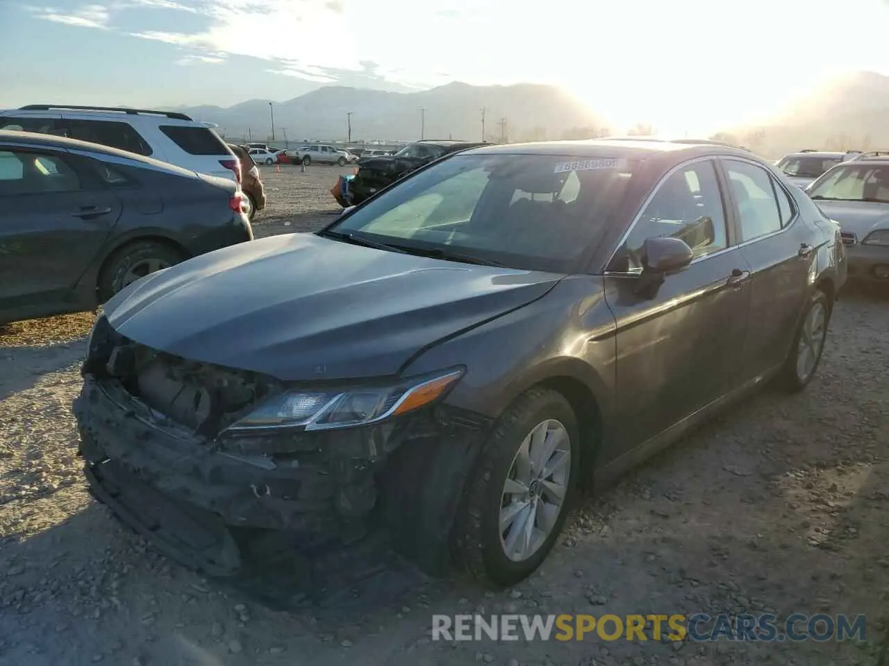 1 fotografías del automóvil dañado 4T1C11AK9NU717346 TOYOTA CAMRY 2022