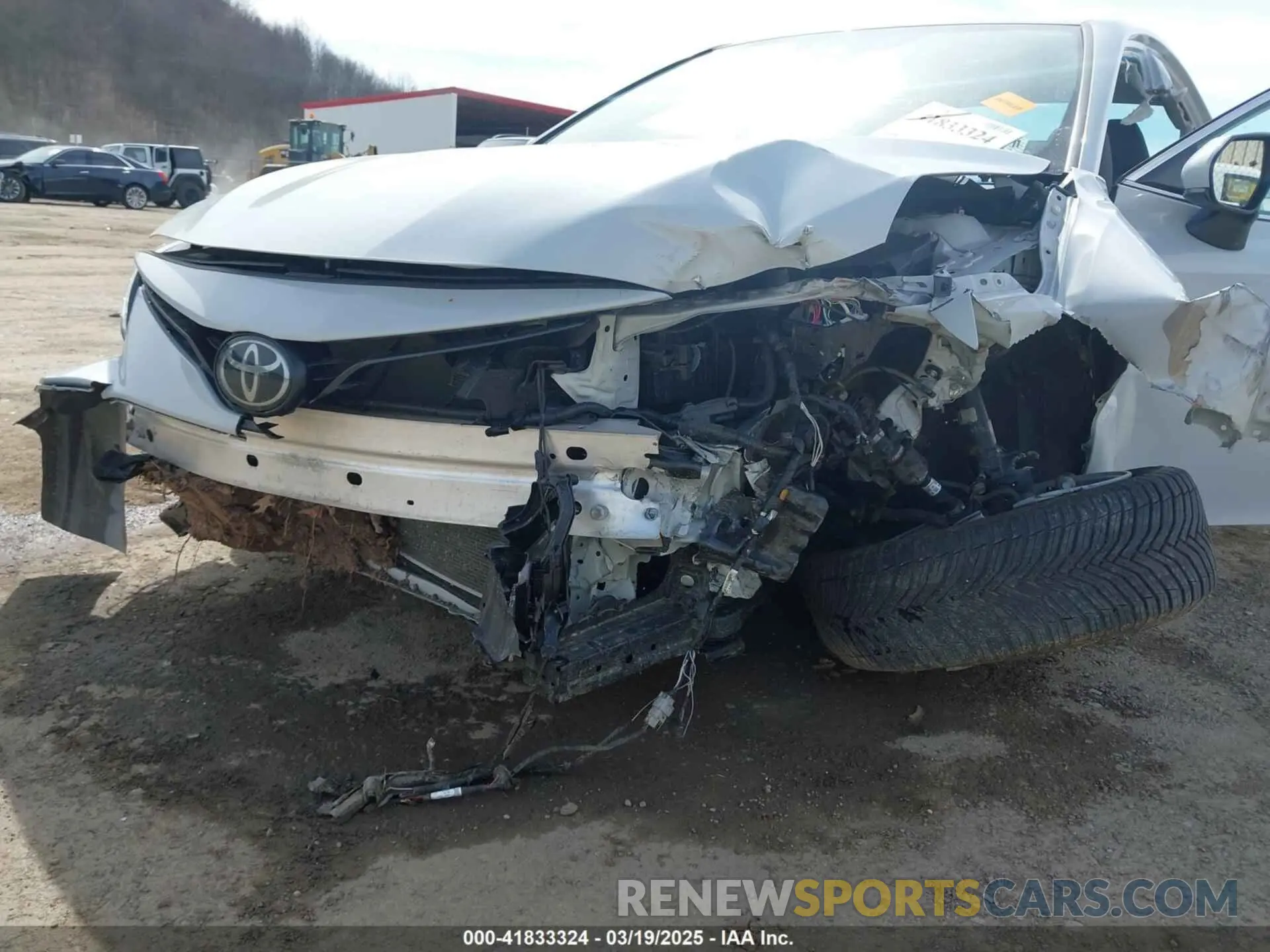 6 fotografías del automóvil dañado 4T1C11AKXNU023717 TOYOTA CAMRY 2022