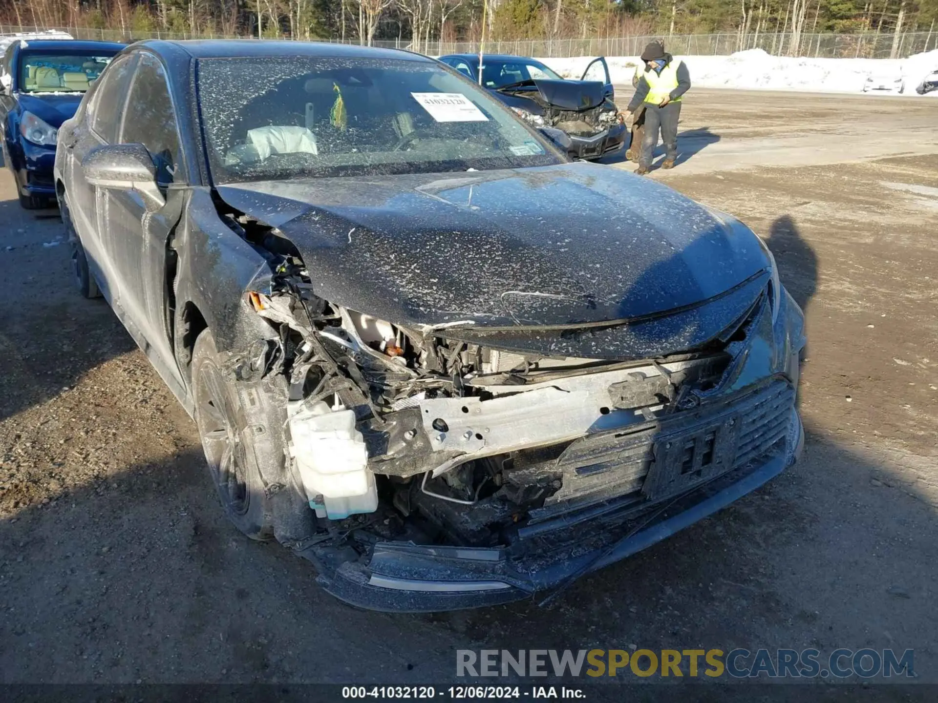 6 fotografías del automóvil dañado 4T1C11AKXNU048228 TOYOTA CAMRY 2022