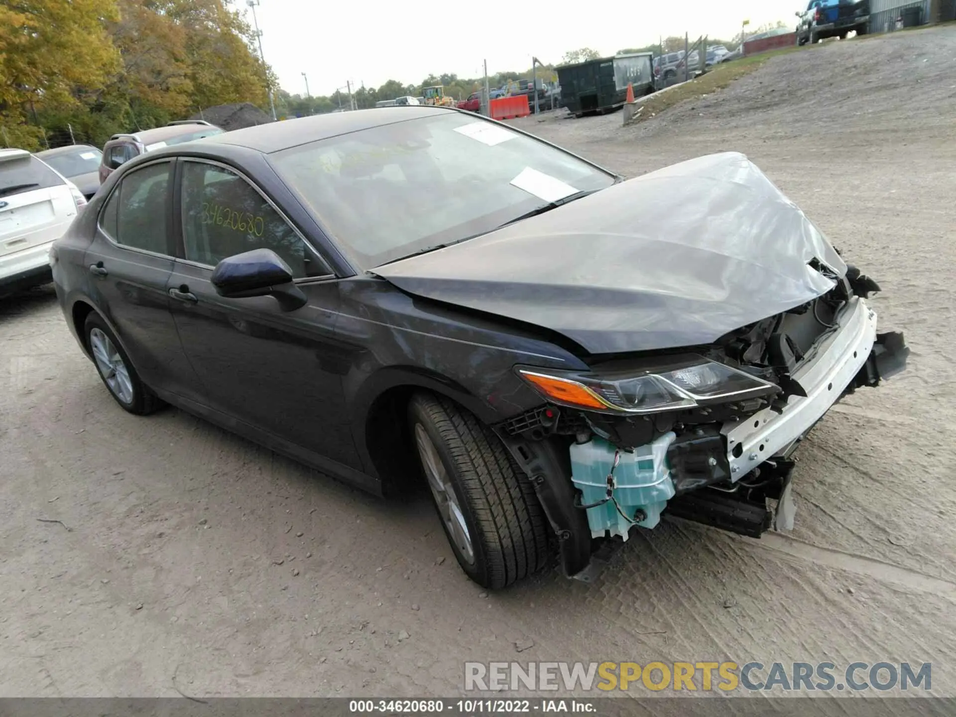 1 fotografías del automóvil dañado 4T1C11AKXNU075428 TOYOTA CAMRY 2022
