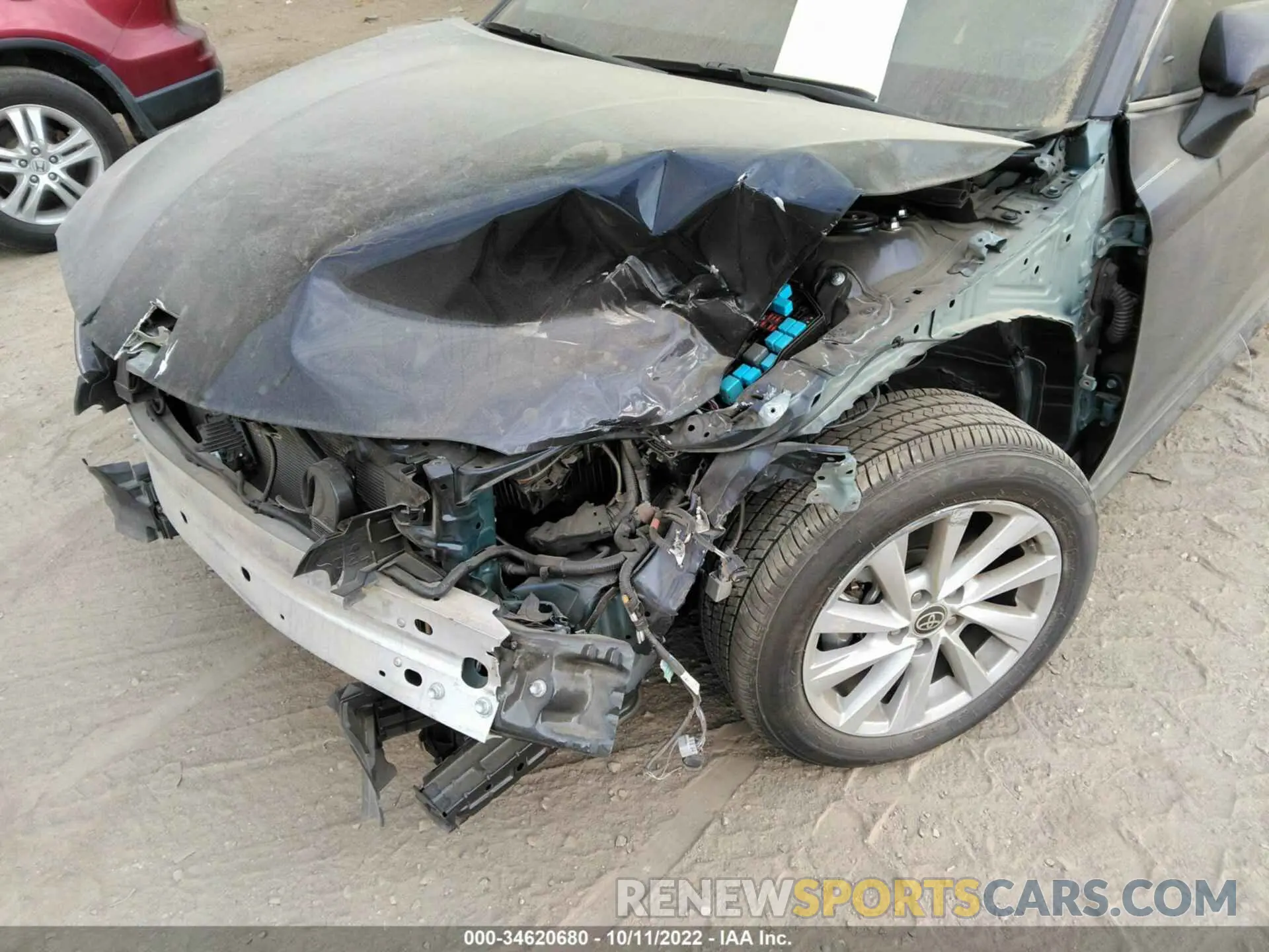 6 fotografías del automóvil dañado 4T1C11AKXNU075428 TOYOTA CAMRY 2022