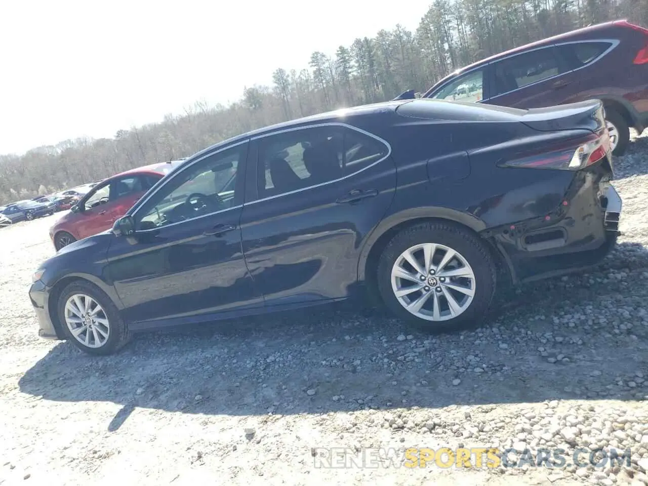 2 fotografías del automóvil dañado 4T1C11AKXNU630006 TOYOTA CAMRY 2022