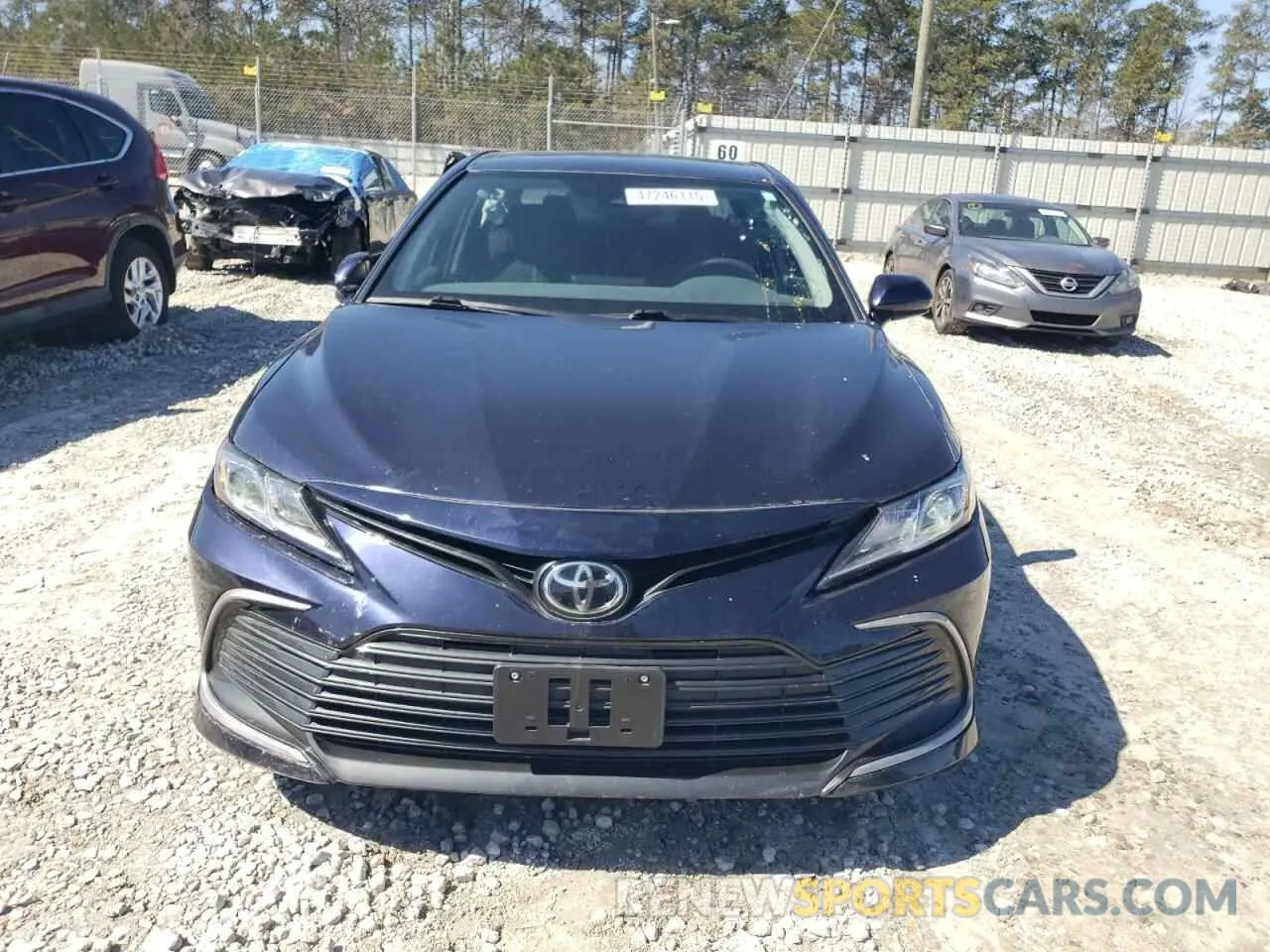 5 fotografías del automóvil dañado 4T1C11AKXNU630006 TOYOTA CAMRY 2022