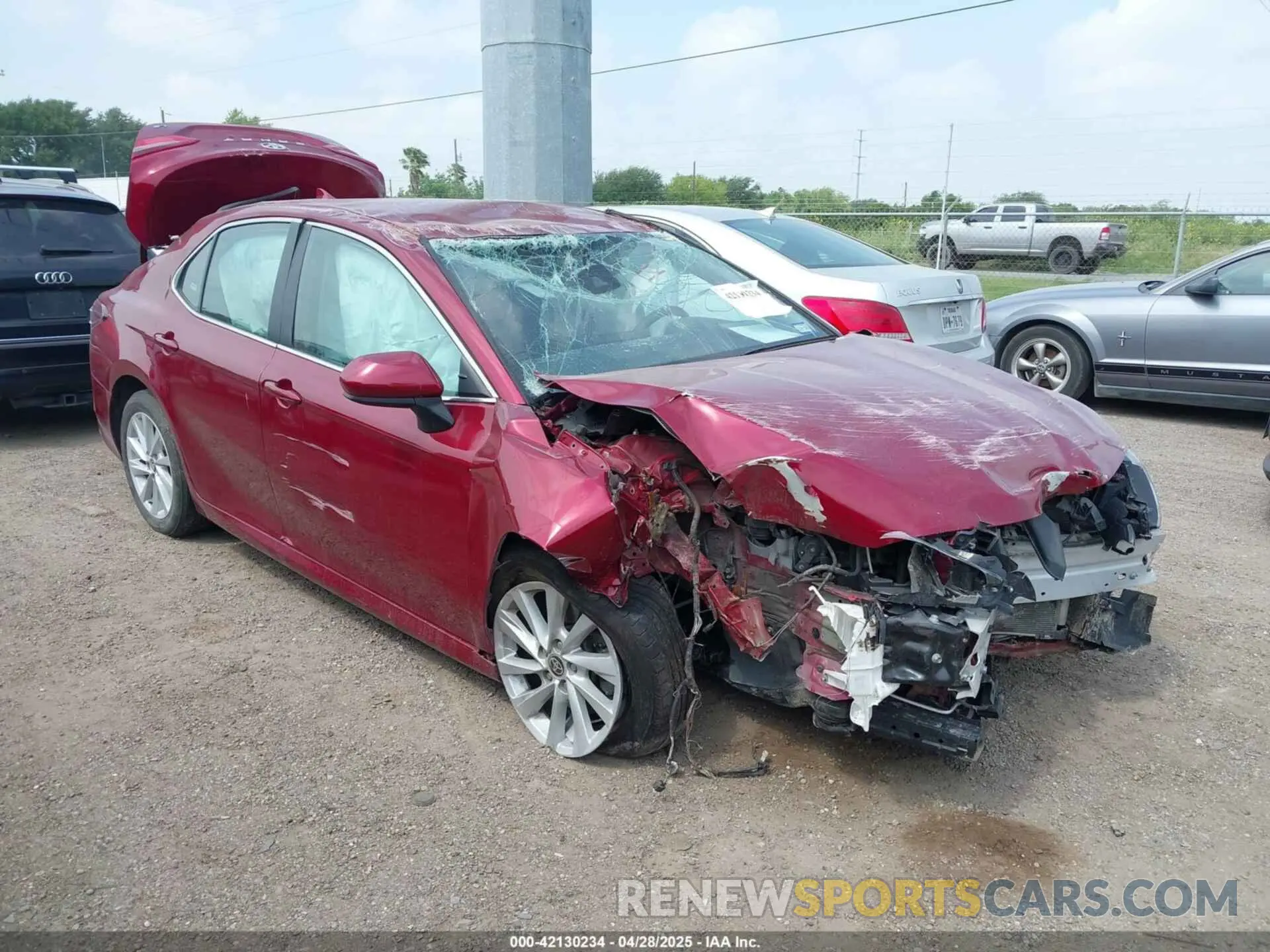 1 fotografías del automóvil dañado 4T1C11AKXNU636839 TOYOTA CAMRY 2022