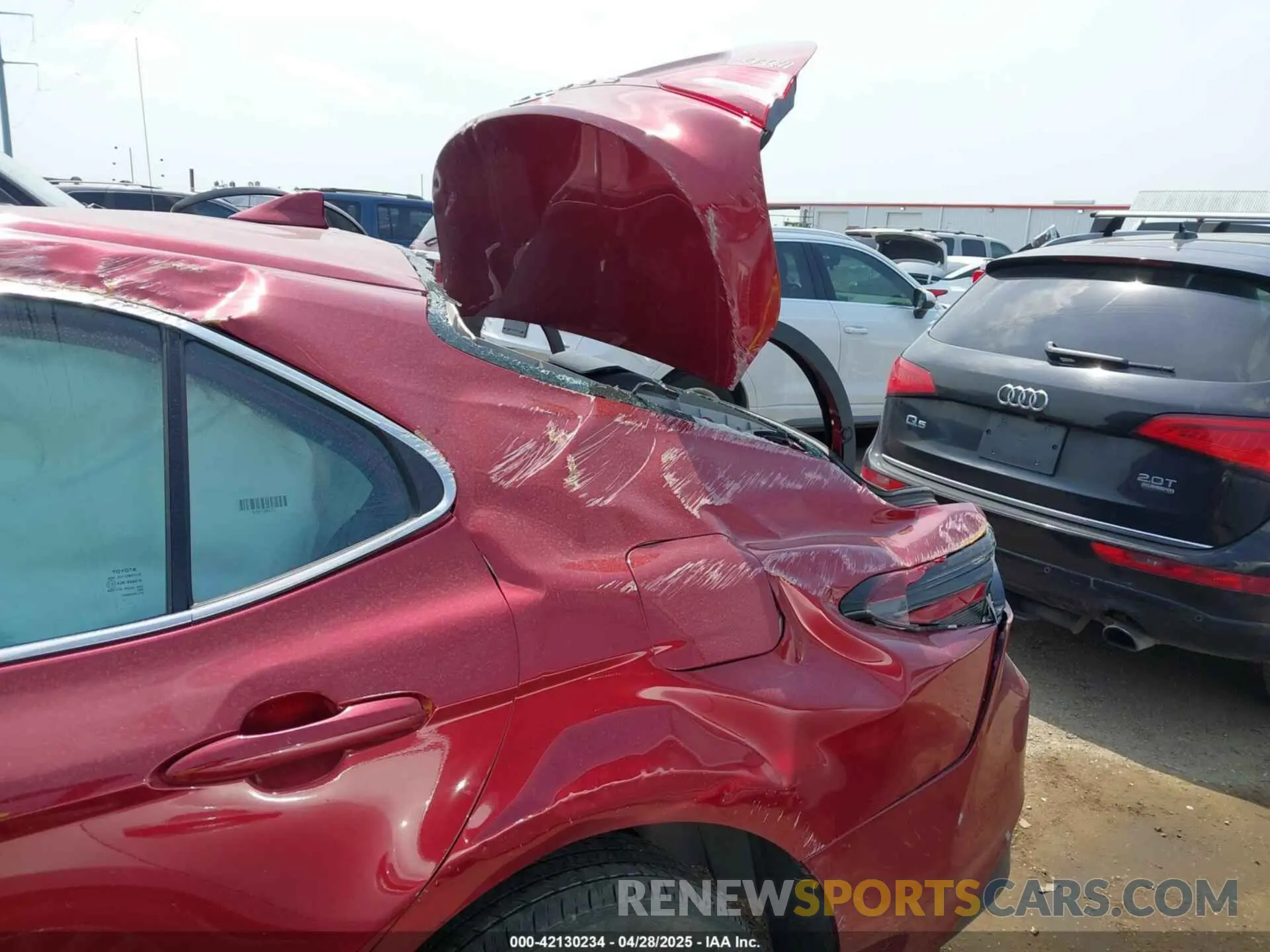 6 fotografías del automóvil dañado 4T1C11AKXNU636839 TOYOTA CAMRY 2022