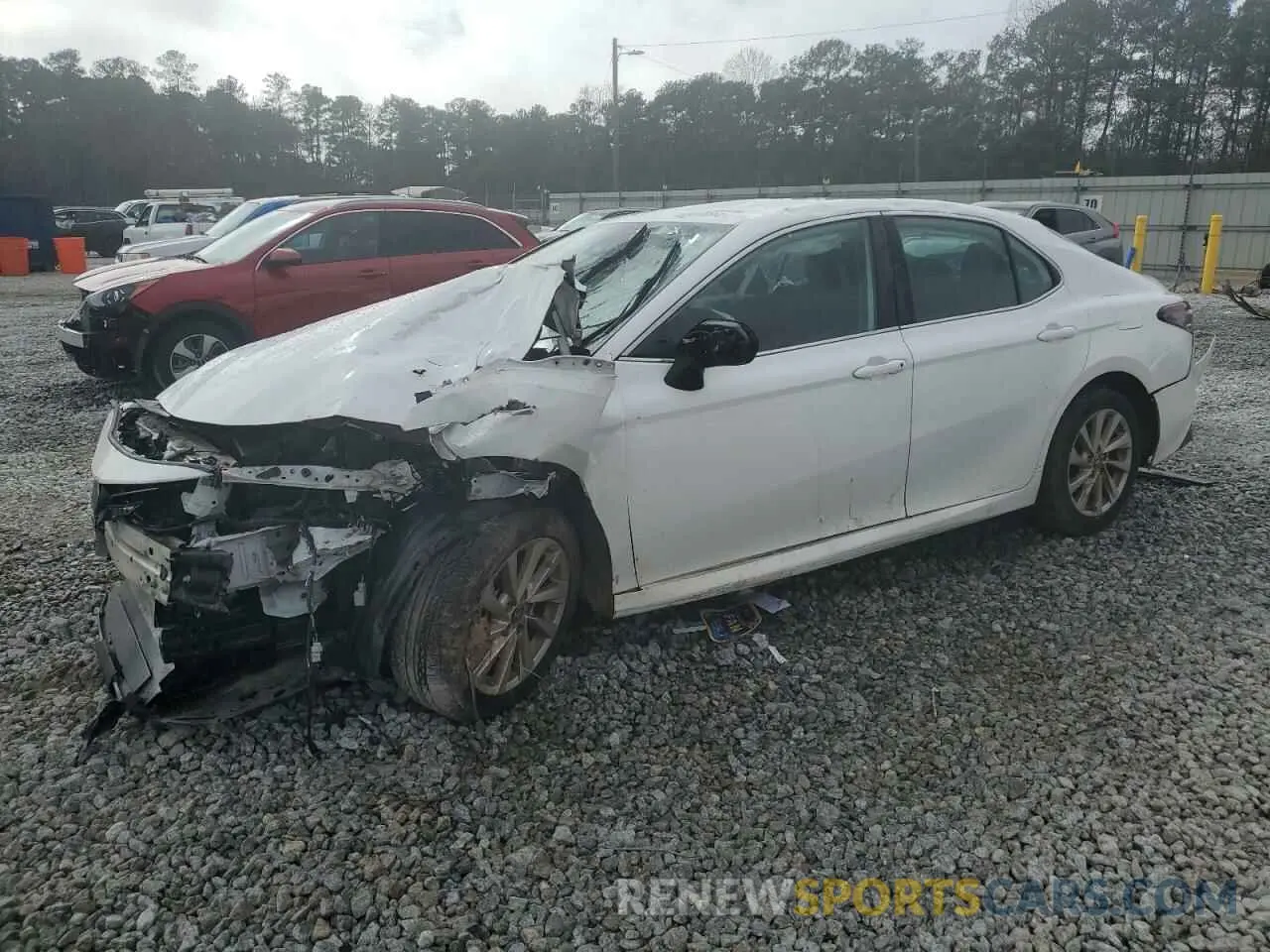 1 fotografías del automóvil dañado 4T1C11AKXNU648554 TOYOTA CAMRY 2022