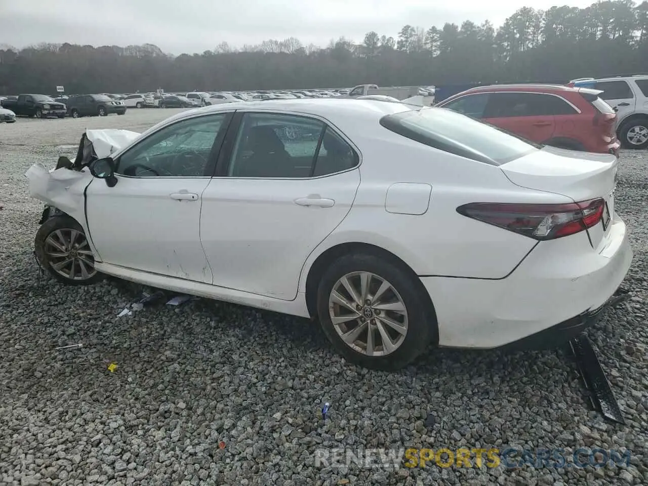 2 fotografías del automóvil dañado 4T1C11AKXNU648554 TOYOTA CAMRY 2022