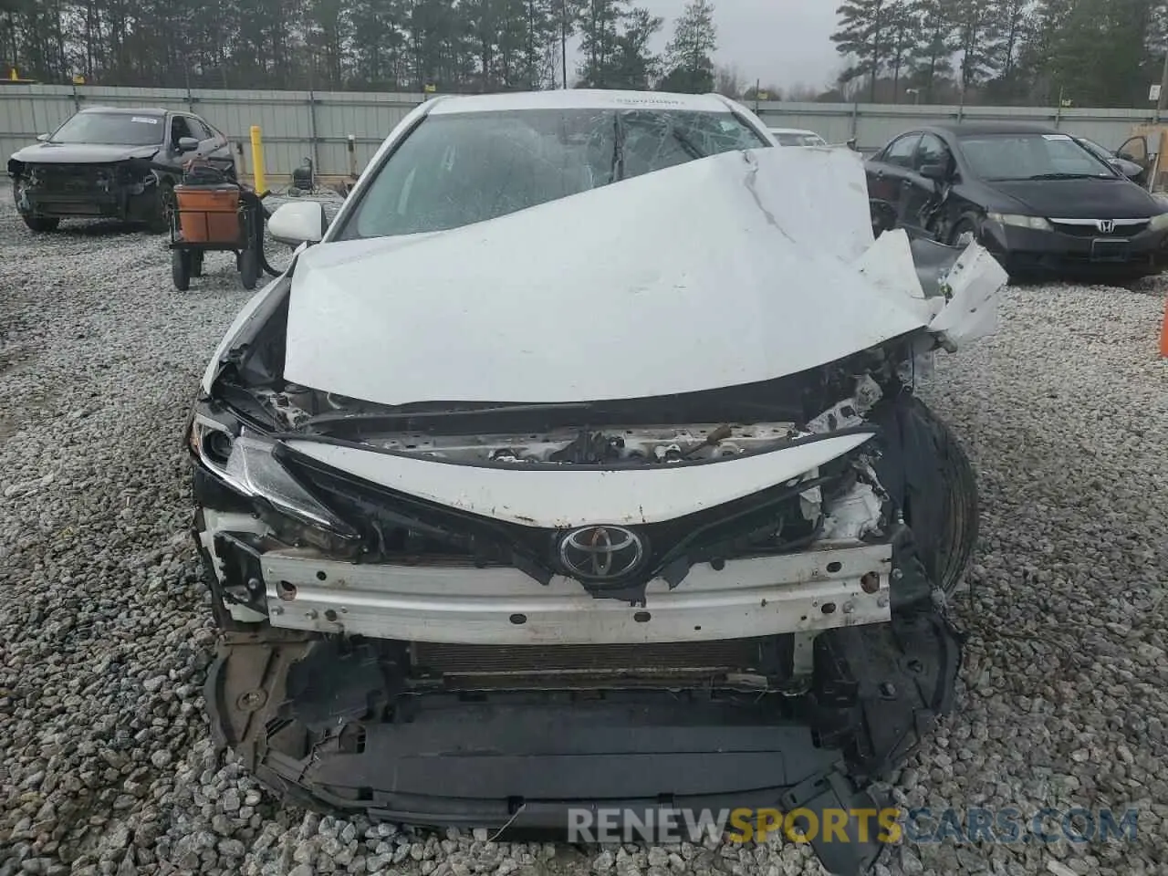 5 fotografías del automóvil dañado 4T1C11AKXNU648554 TOYOTA CAMRY 2022