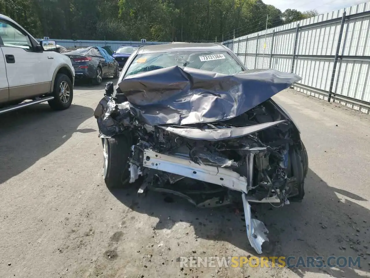 5 fotografías del automóvil dañado 4T1C11AKXNU648618 TOYOTA CAMRY 2022