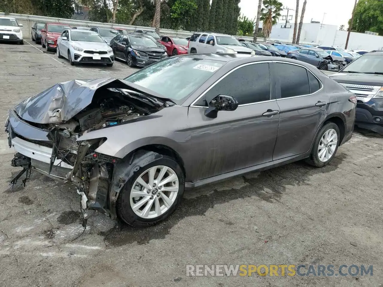1 fotografías del automóvil dañado 4T1C11AKXNU651745 TOYOTA CAMRY 2022