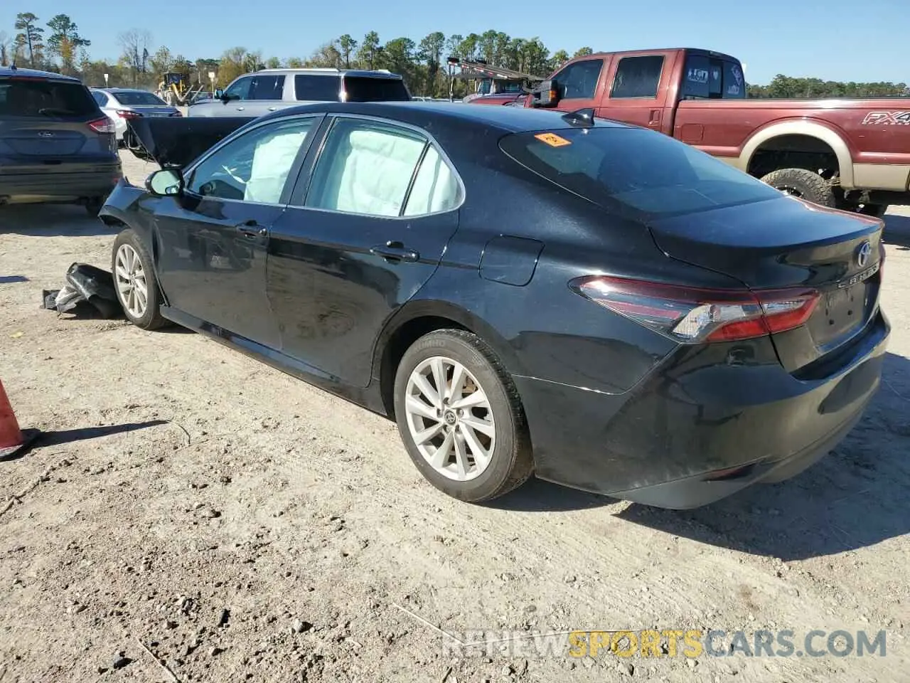2 fotografías del automóvil dañado 4T1C11AKXNU663247 TOYOTA CAMRY 2022