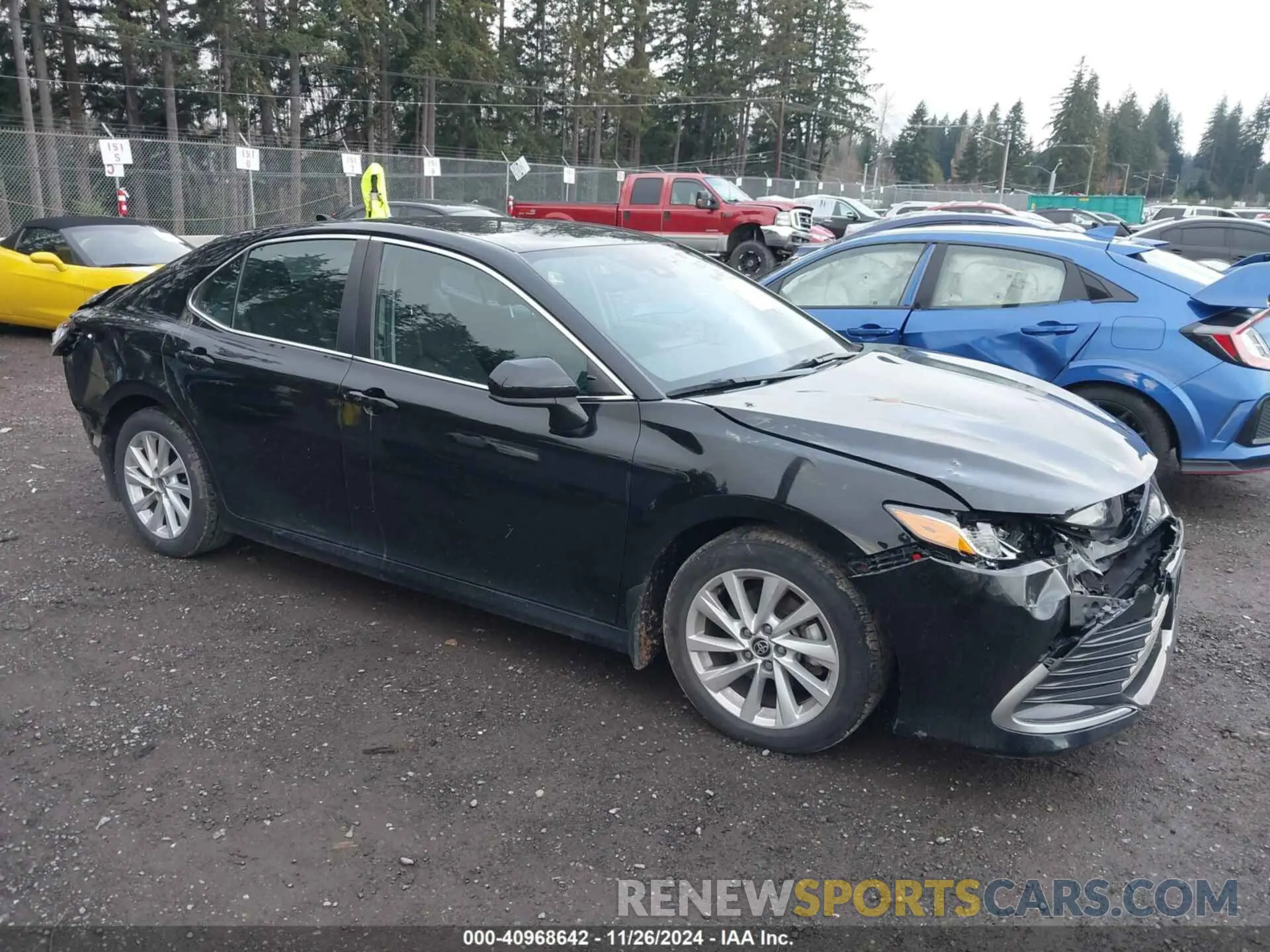 1 fotografías del automóvil dañado 4T1C11AKXNU705240 TOYOTA CAMRY 2022