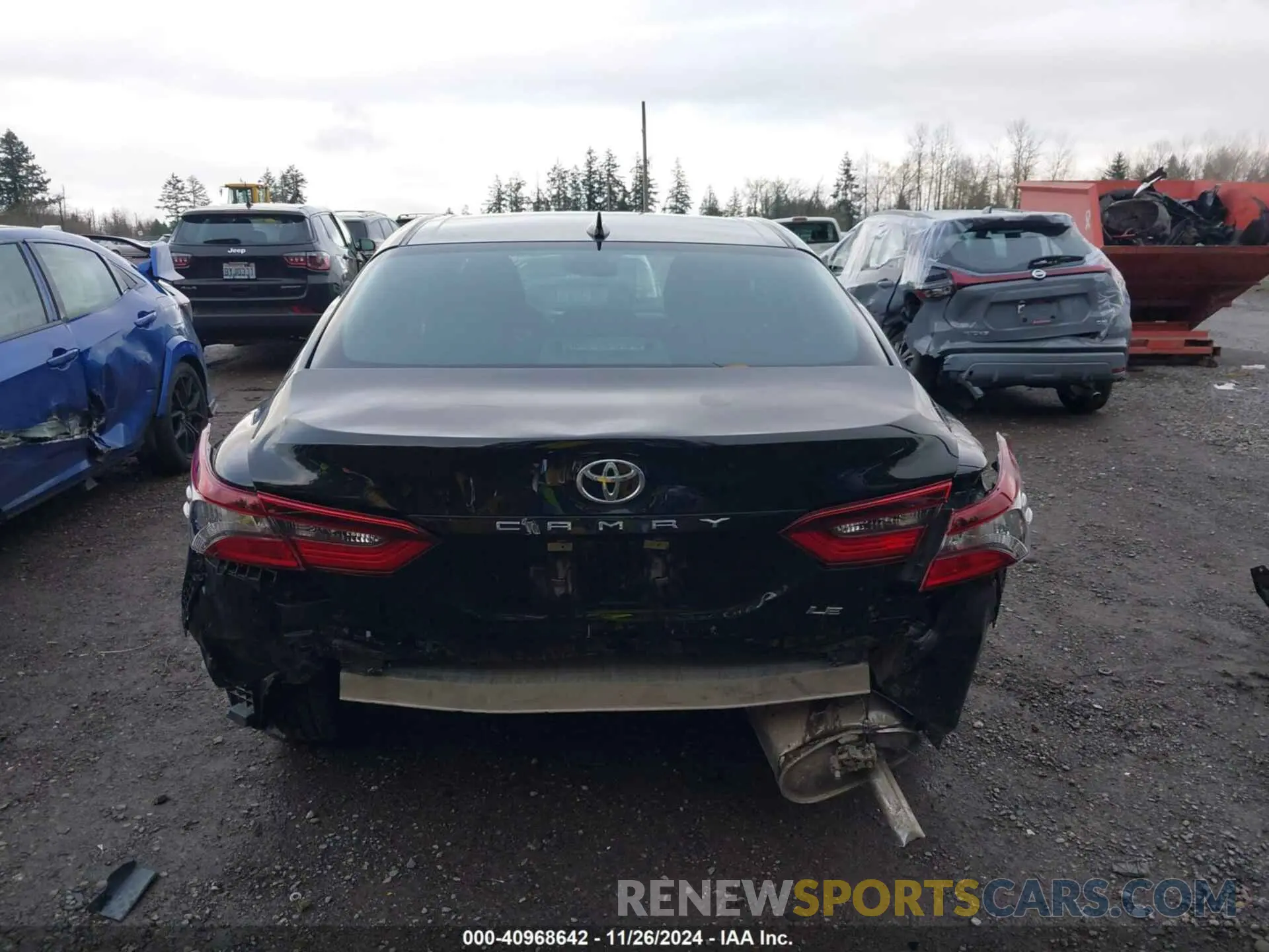 17 fotografías del automóvil dañado 4T1C11AKXNU705240 TOYOTA CAMRY 2022