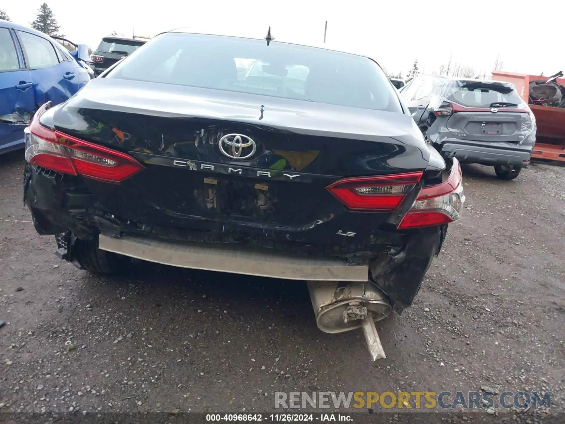 6 fotografías del automóvil dañado 4T1C11AKXNU705240 TOYOTA CAMRY 2022