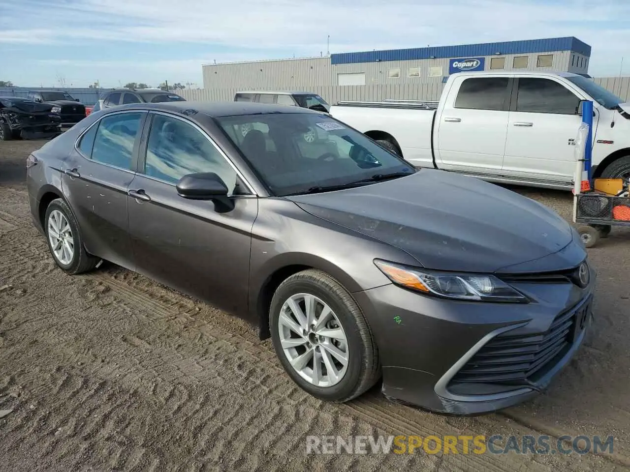 4 fotografías del automóvil dañado 4T1C11BK1NU048598 TOYOTA CAMRY 2022